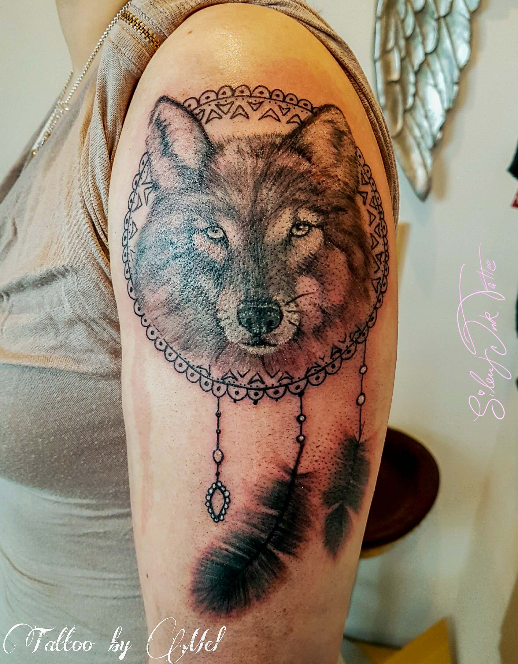 Silent Ink Tattoo - Black and Grey, Hannover, Mel, schwarz/weiß