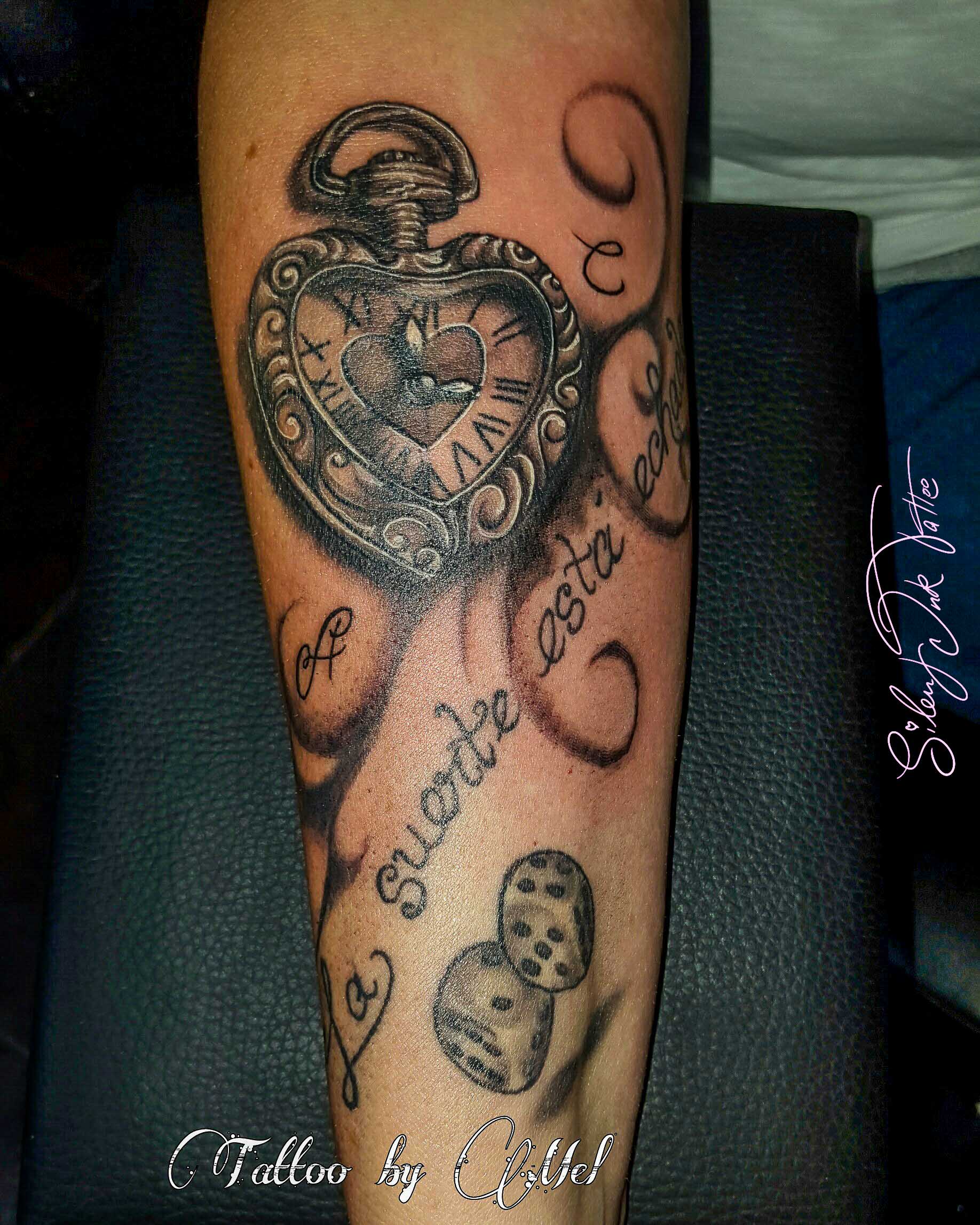 Silent Ink Tattoo - Black and Grey, Hannover, Mel, schwarz/weiß