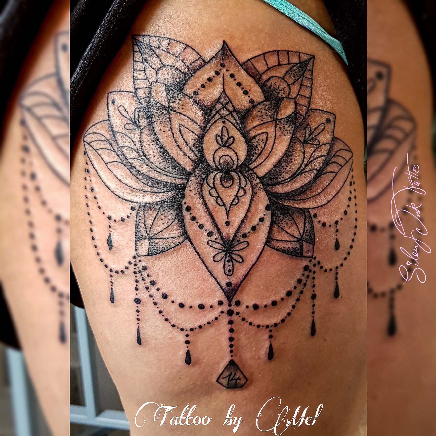 Silent Ink Tattoo - Black and Grey, Hannover, Mel, schwarz/weiß
