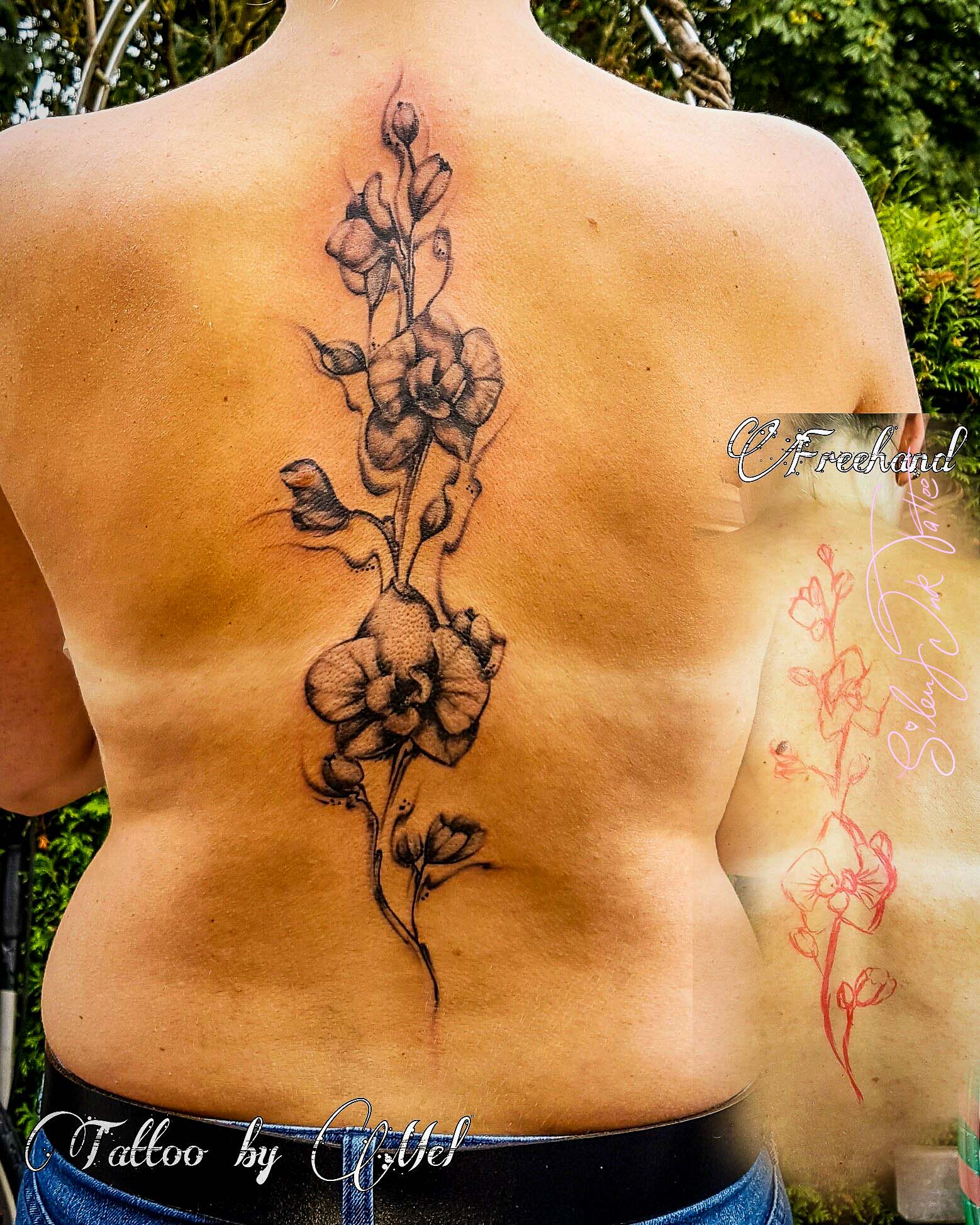 Silent Ink Tattoo - Black and Grey, Hannover, Mel, schwarz/weiß