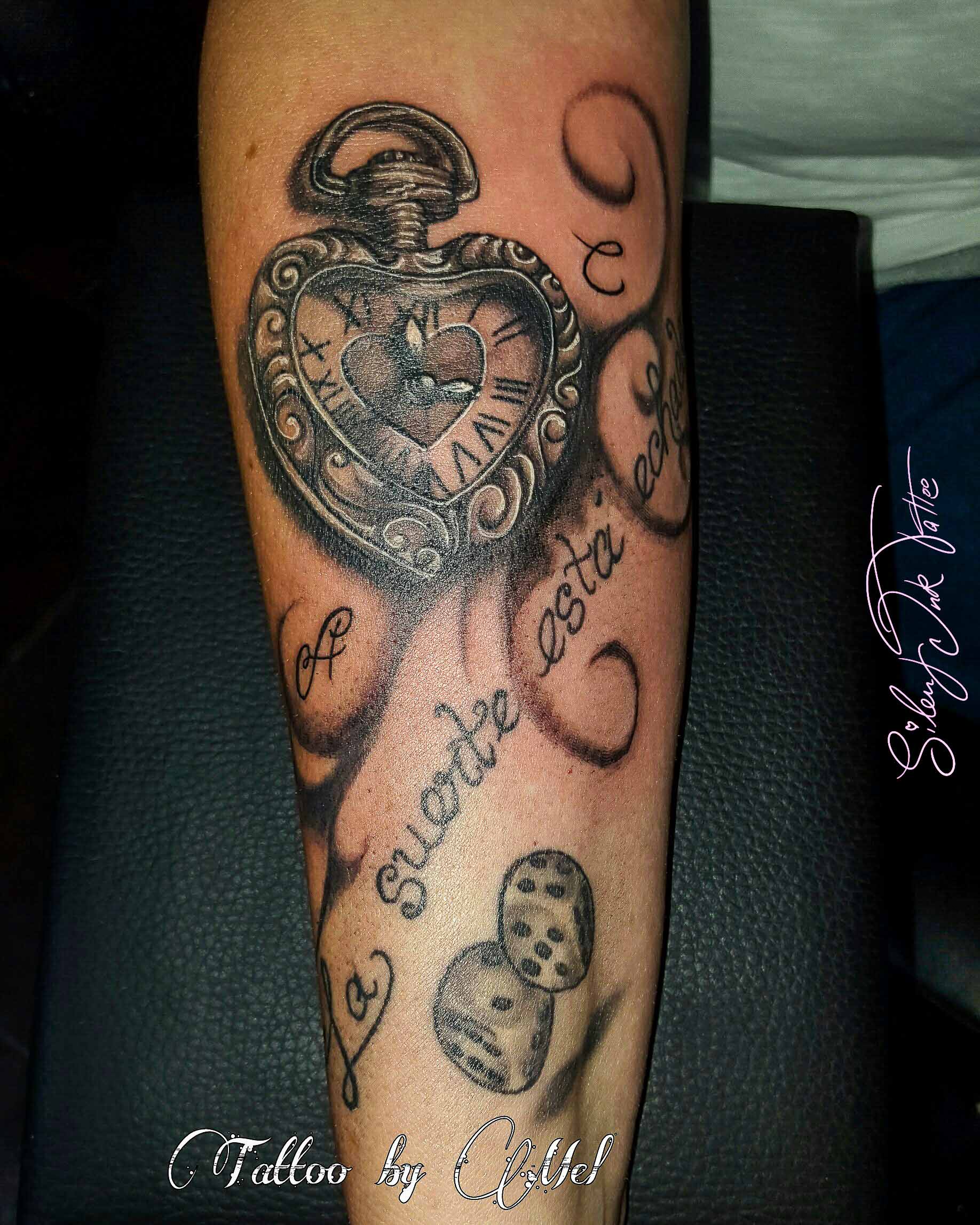 Silent Ink Tattoo - Black and Grey, Hannover, Mel, schwarz/weiß