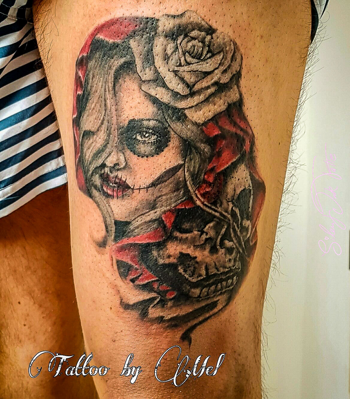 Silent Ink Tattoo - Black and Grey, Hannover, Mel, schwarz/weiß