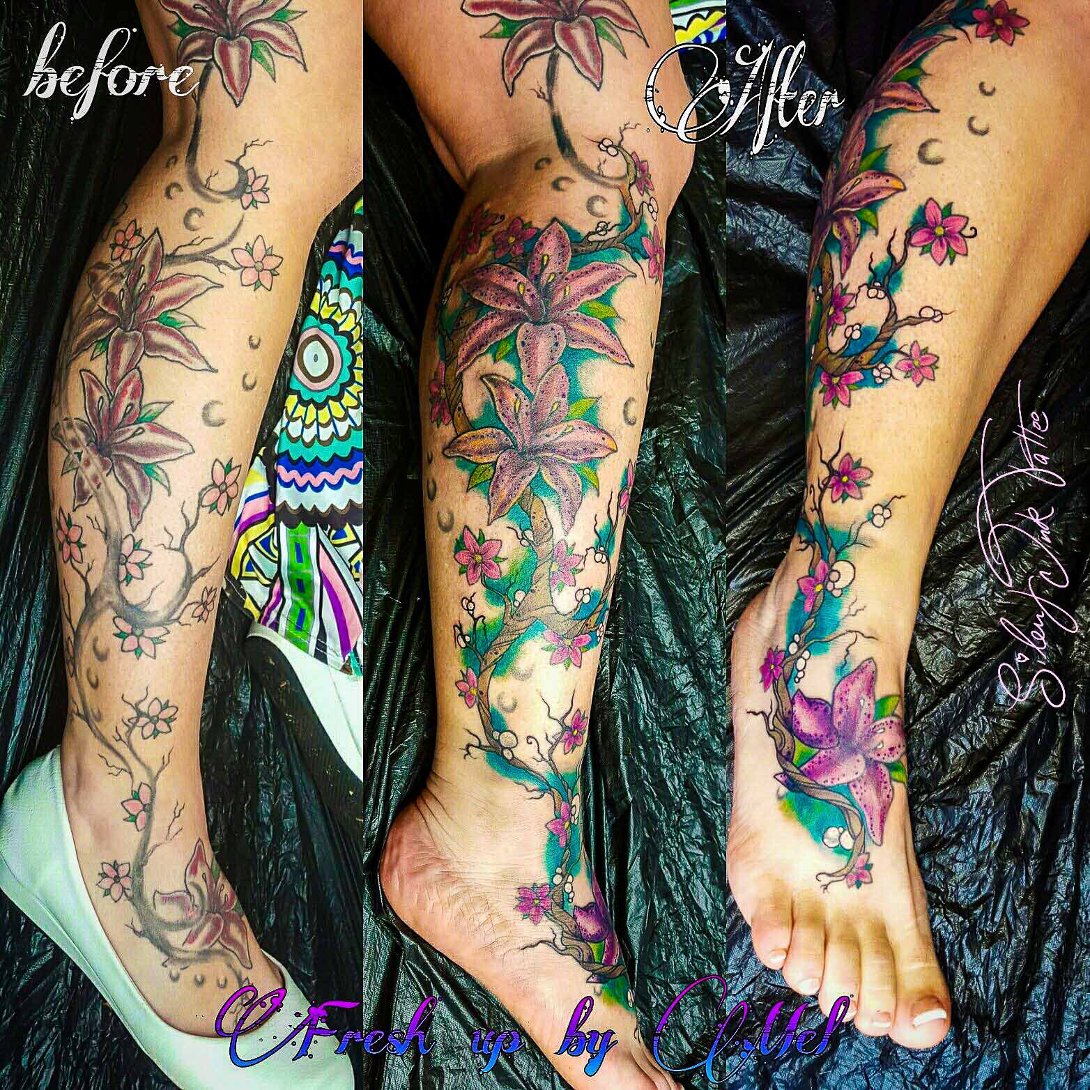 Silent Ink Tattoo - Colour, Hannover, Mel, bunt, farbig