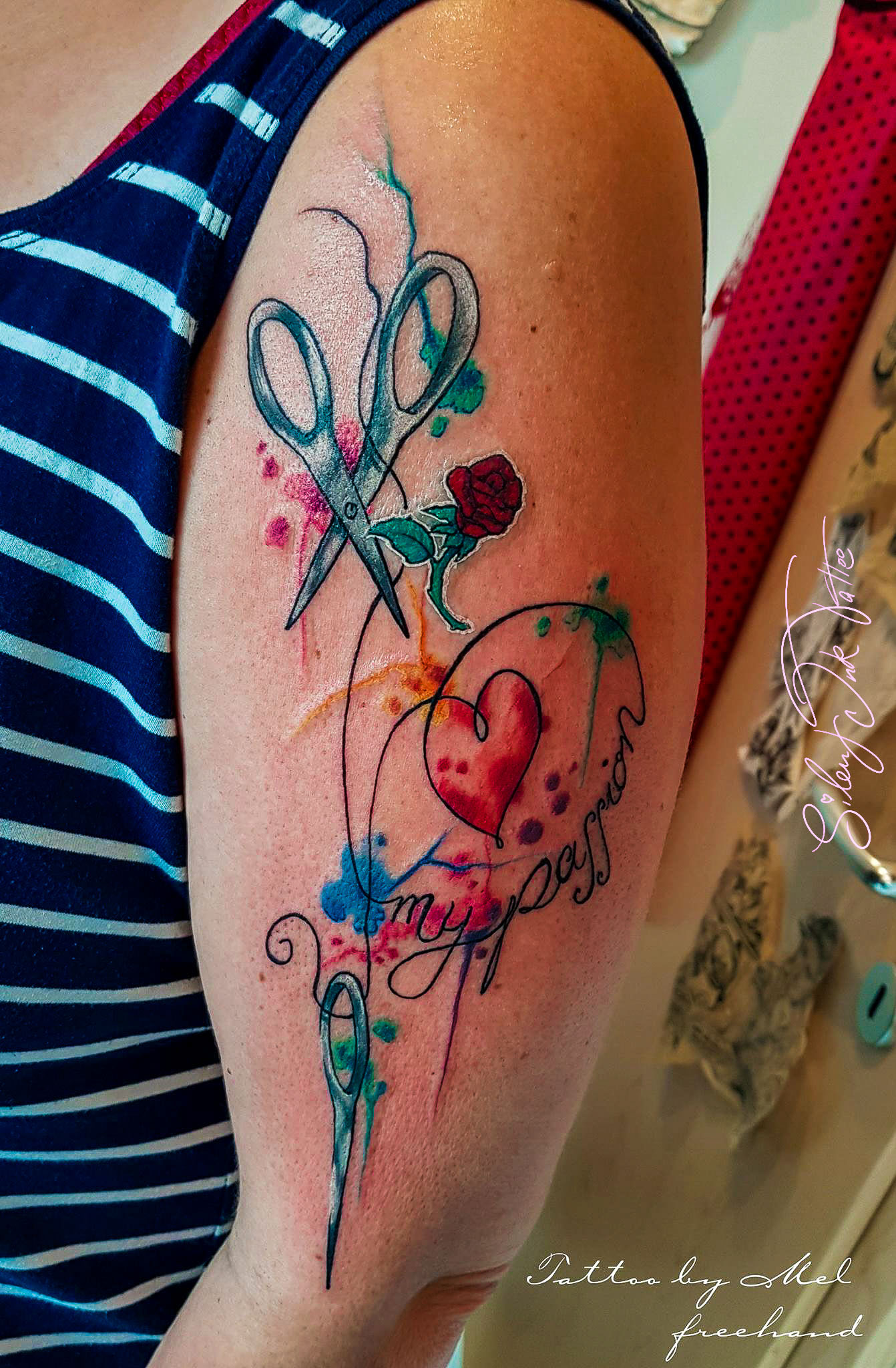 Silent Ink Tattoo - Colour, Hannover, Mel, bunt, farbig
