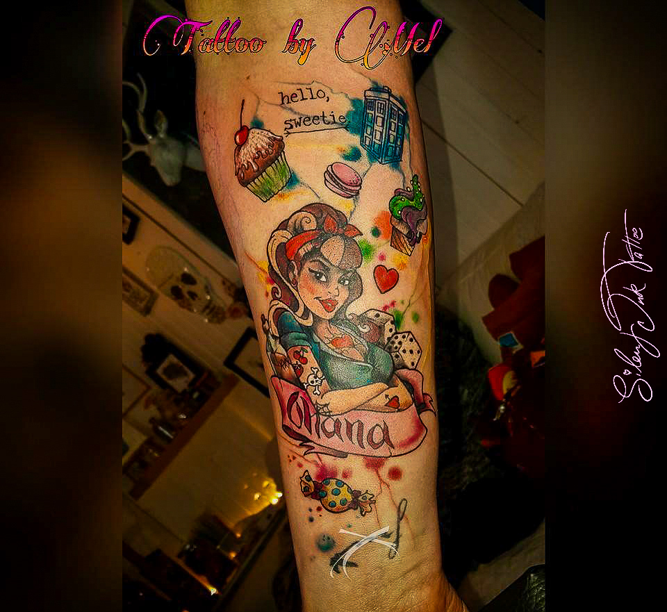 Silent Ink Tattoo - Colour, Hannover, Mel, bunt, farbig
