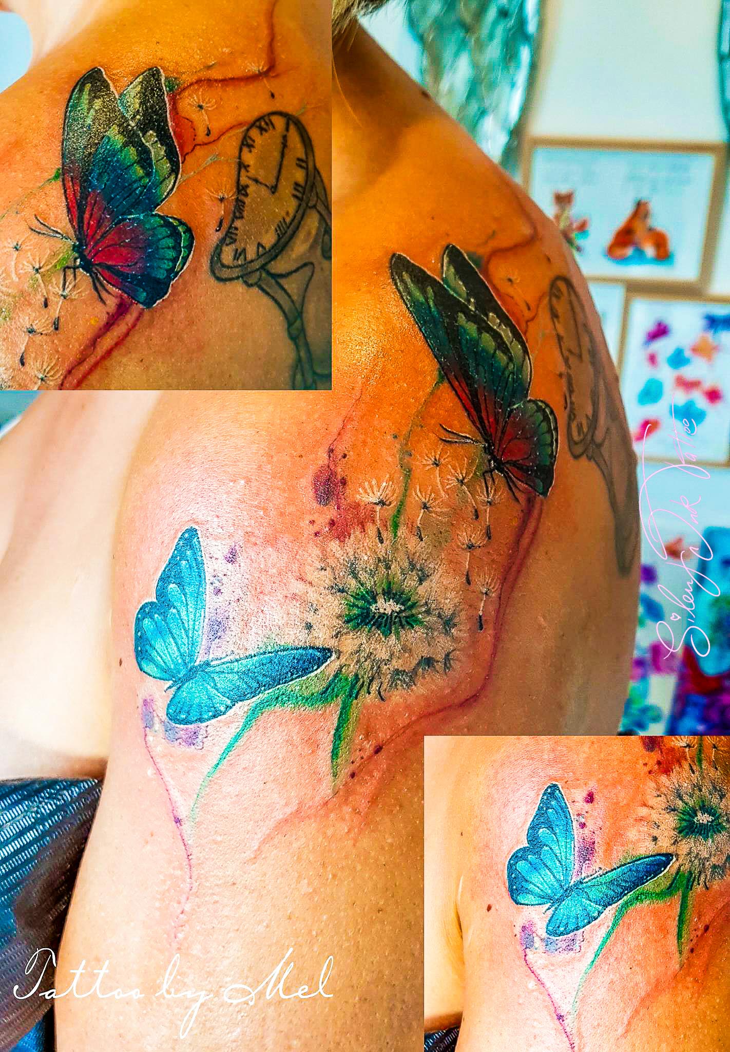Silent Ink Tattoo - Colour, Hannover, Mel, bunt, farbig