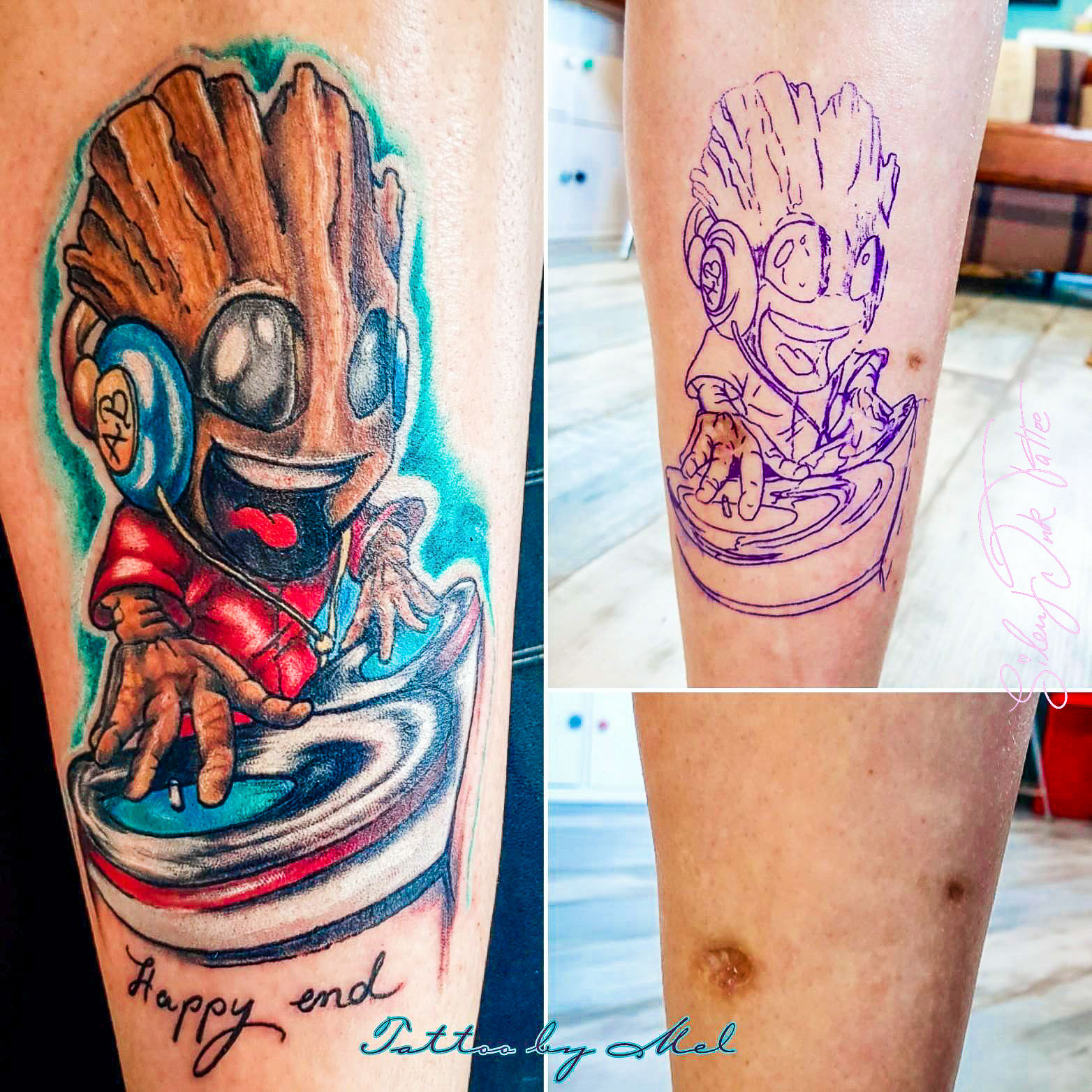 Silent Ink Tattoo - Colour, Hannover, Mel, bunt, farbig
