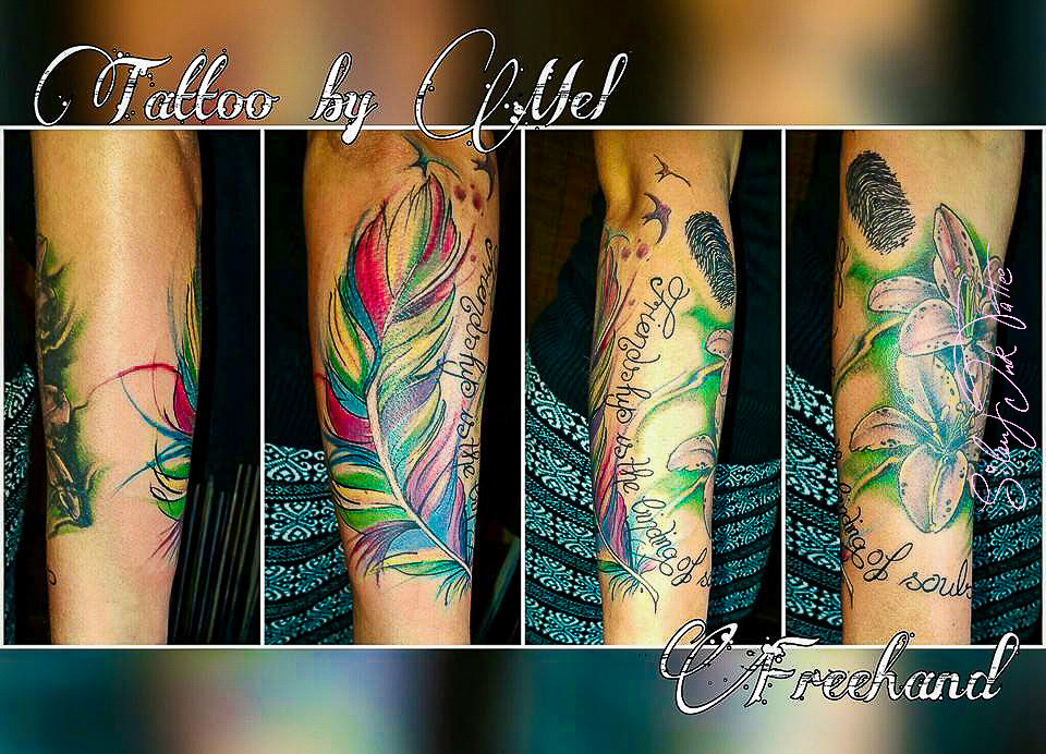 Silent Ink Tattoo - Colour, Hannover, Mel, bunt, farbig