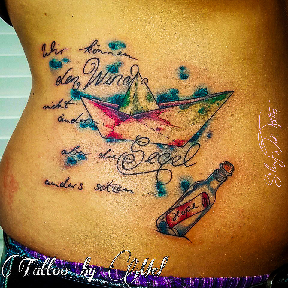 Silent Ink Tattoo - Colour, Hannover, Mel, bunt, farbig