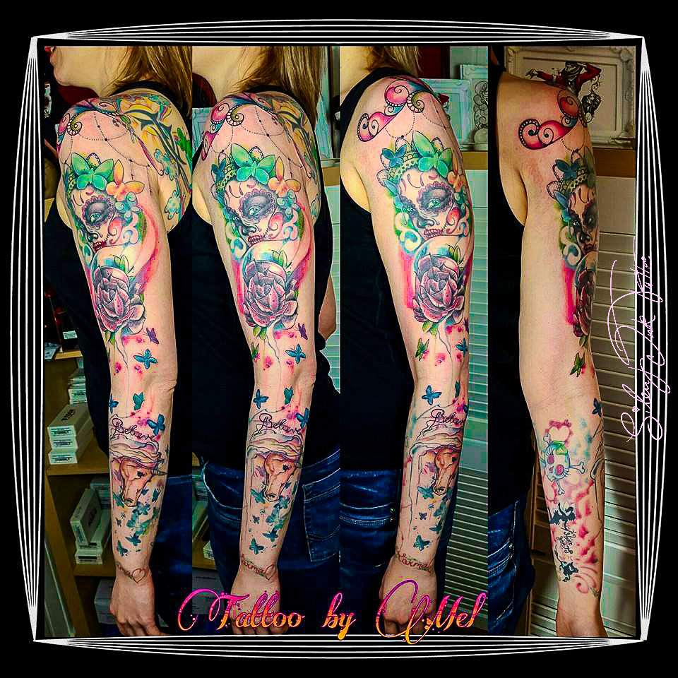 Silent Ink Tattoo - Colour, Hannover, Mel, bunt, farbig