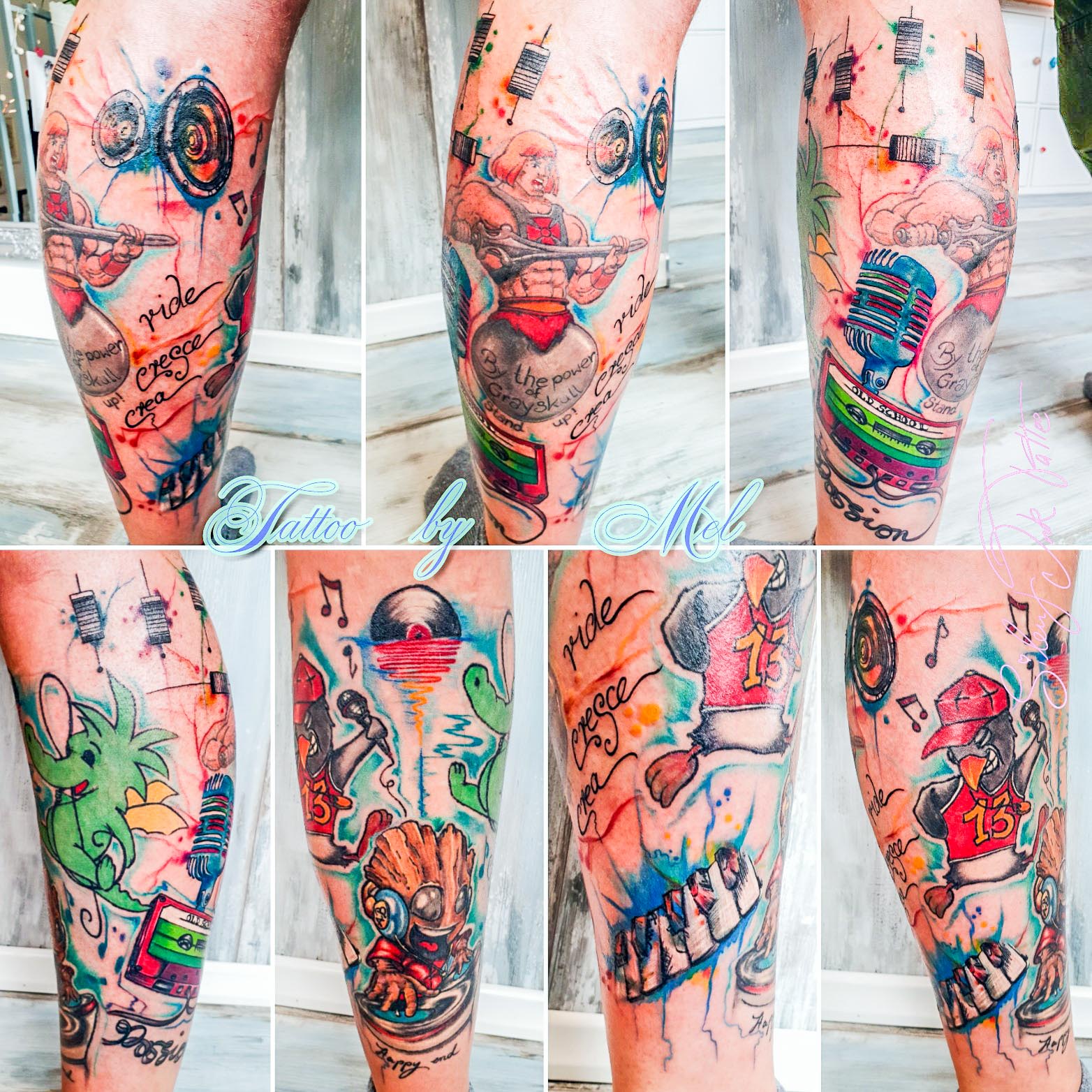 Silent Ink Tattoo - Colour, Hannover, Mel, bunt, farbig