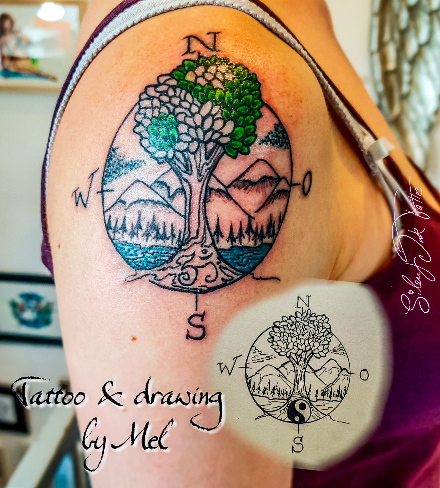 Silent Ink Tattoo - Colour, Hannover, Mel, bunt, farbig