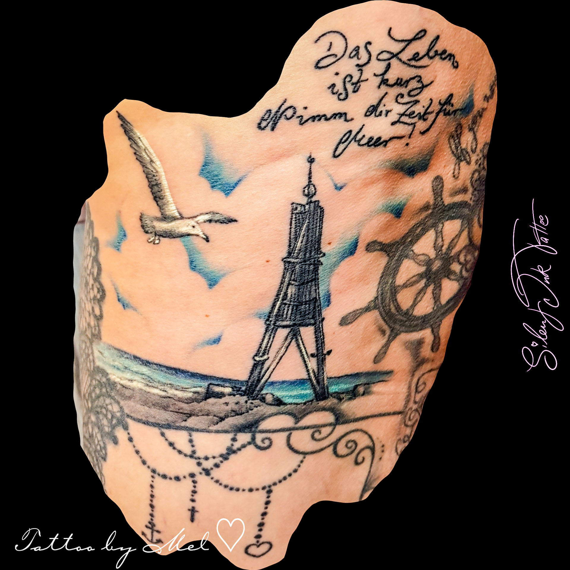 Silent Ink Tattoo - Colour, Hannover, Mel, bunt, farbig