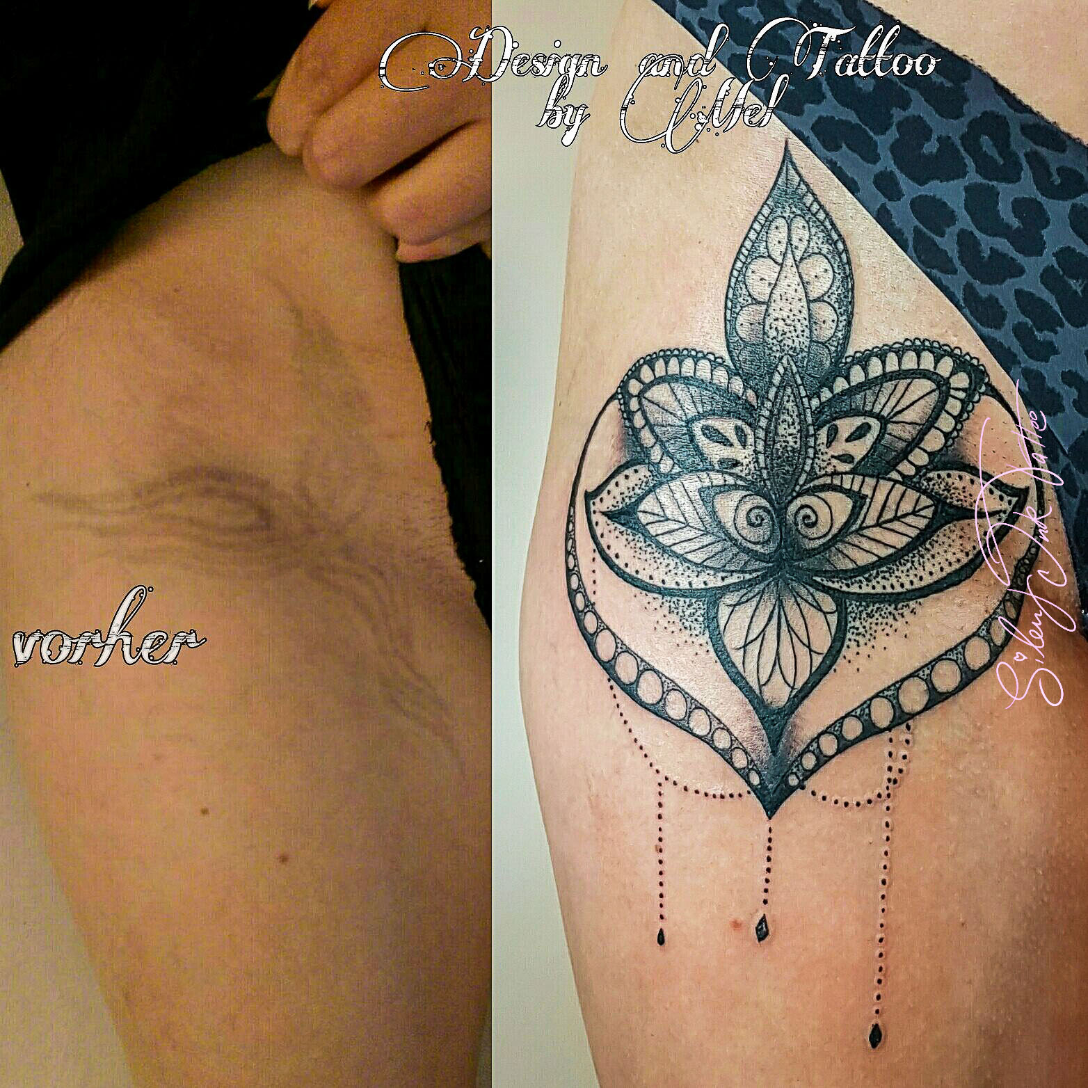 Silent Ink Tattoo - Cover-Up, Hannover, Mel, colour, bunt, neu