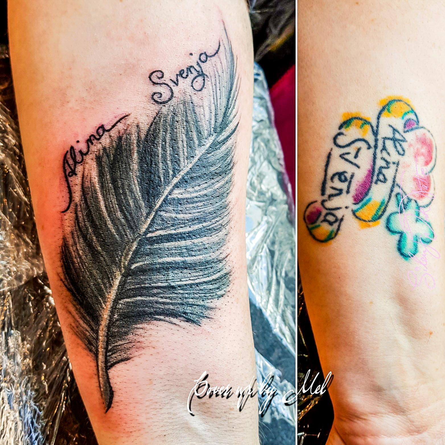 Silent Ink Tattoo - Cover-Up, Hannover, Mel, colour, bunt, neu
