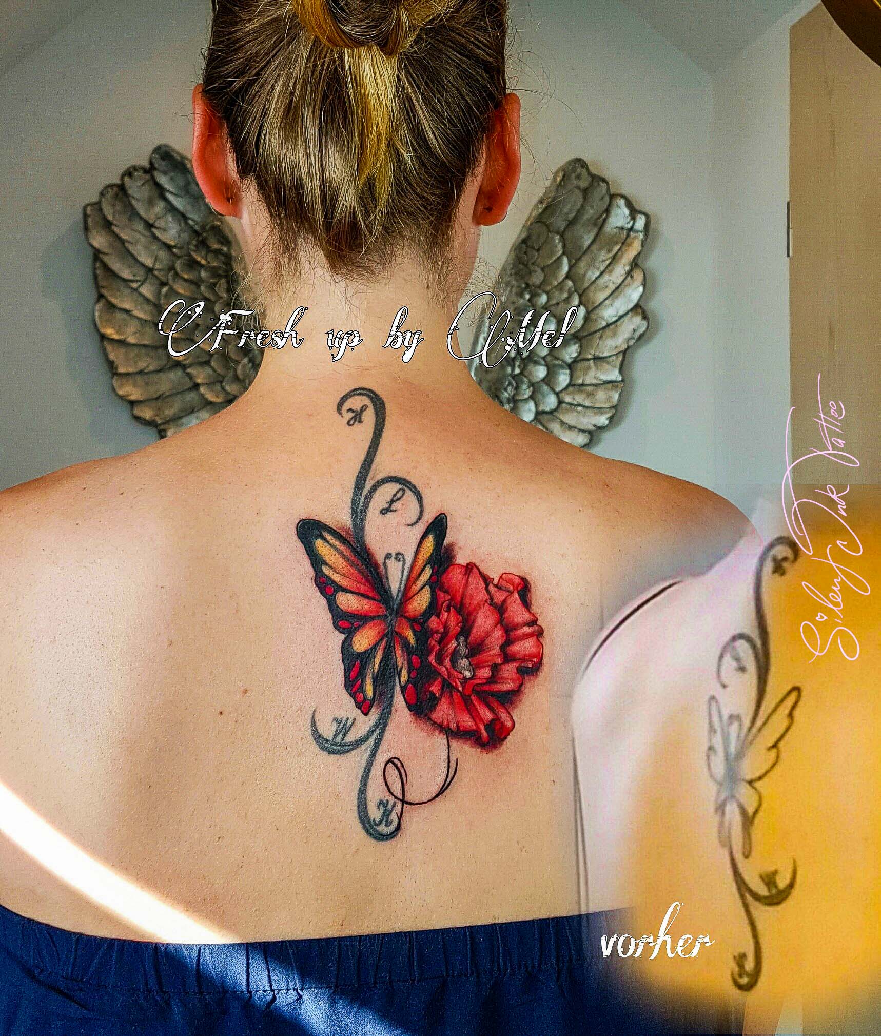 Silent Ink Tattoo - Cover-Up, Hannover, Mel, colour, bunt, neu