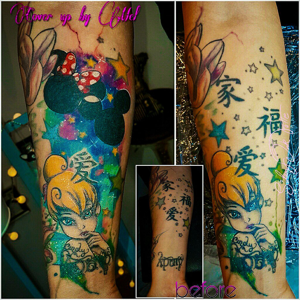 Silent Ink Tattoo - Cover-Up, Hannover, Mel, colour, bunt, neu