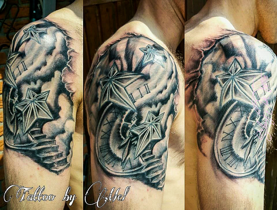 Silent Ink Tattoo - Fresh-Up, Hannover, Mel, colour, bunt