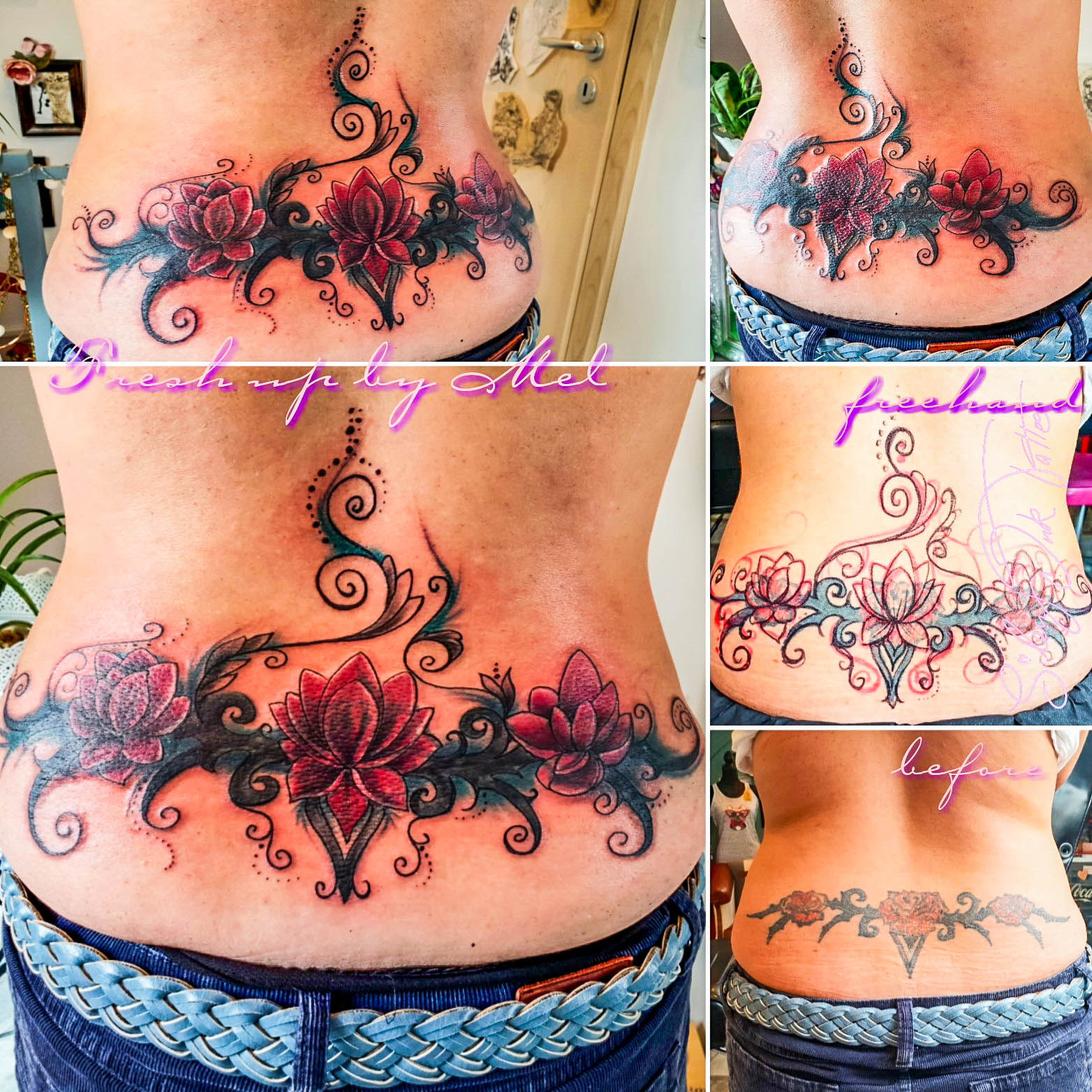Silent Ink Tattoo - Fresh-Up, Hannover, Mel, colour, bunt