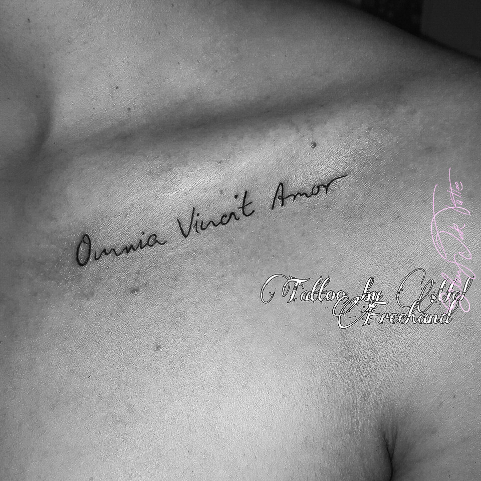 Silent Ink Tattoo, Lettering, Hannover, Mel, Schrift, Typo