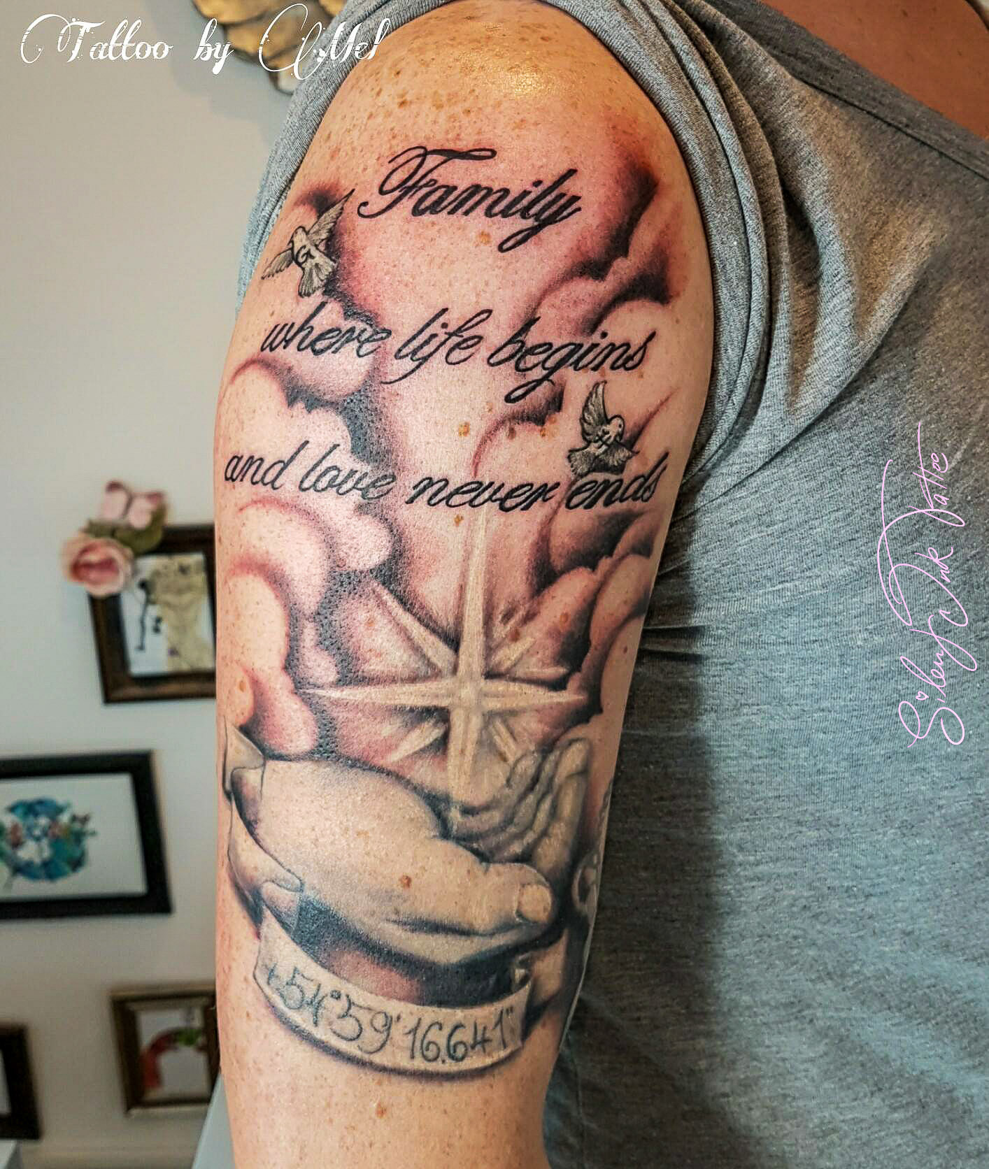 Silent Ink Tattoo, Lettering, Hannover, Mel, Schrift, Typo