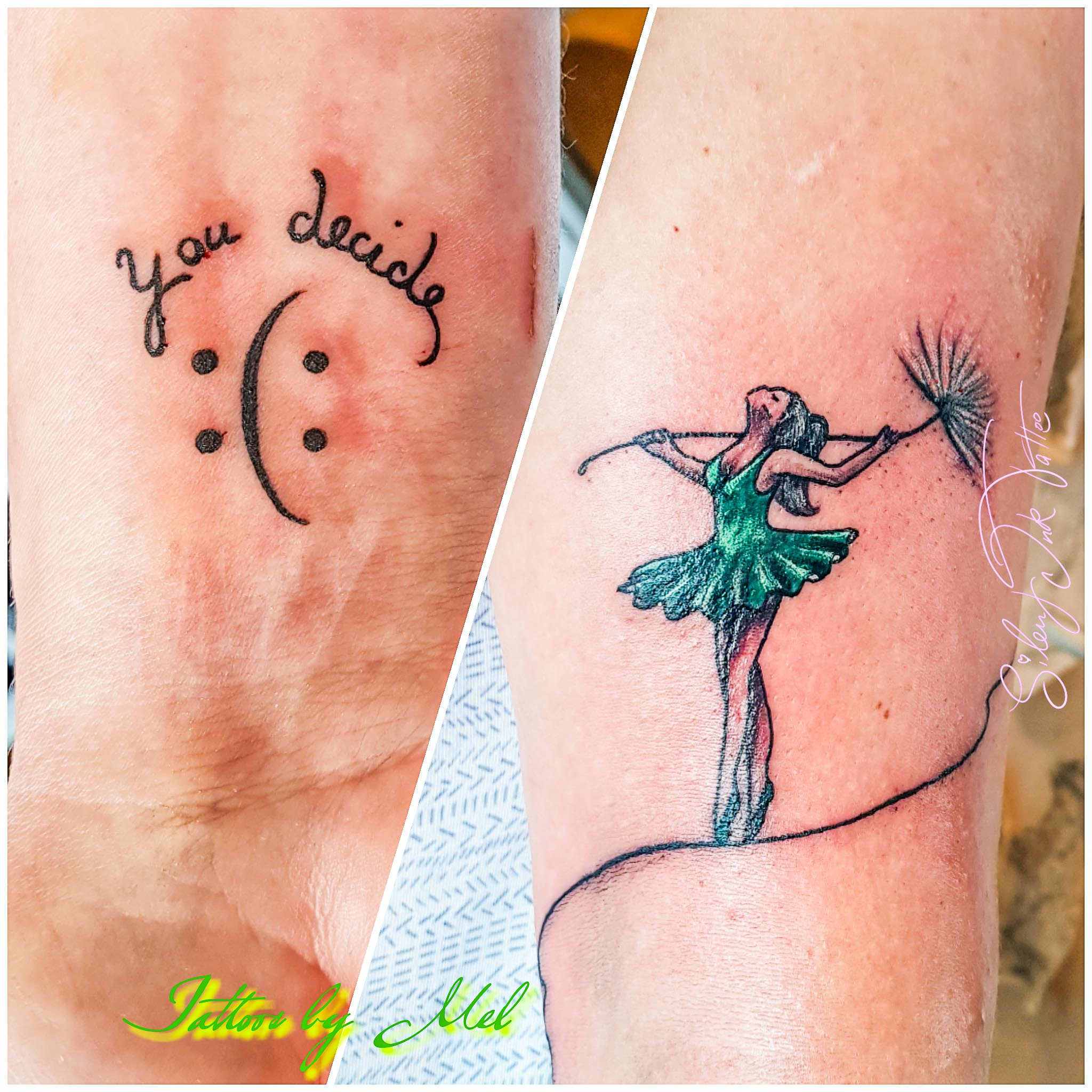 Silent Ink Tattoo, Lettering, Hannover, Mel, Schrift, Typo