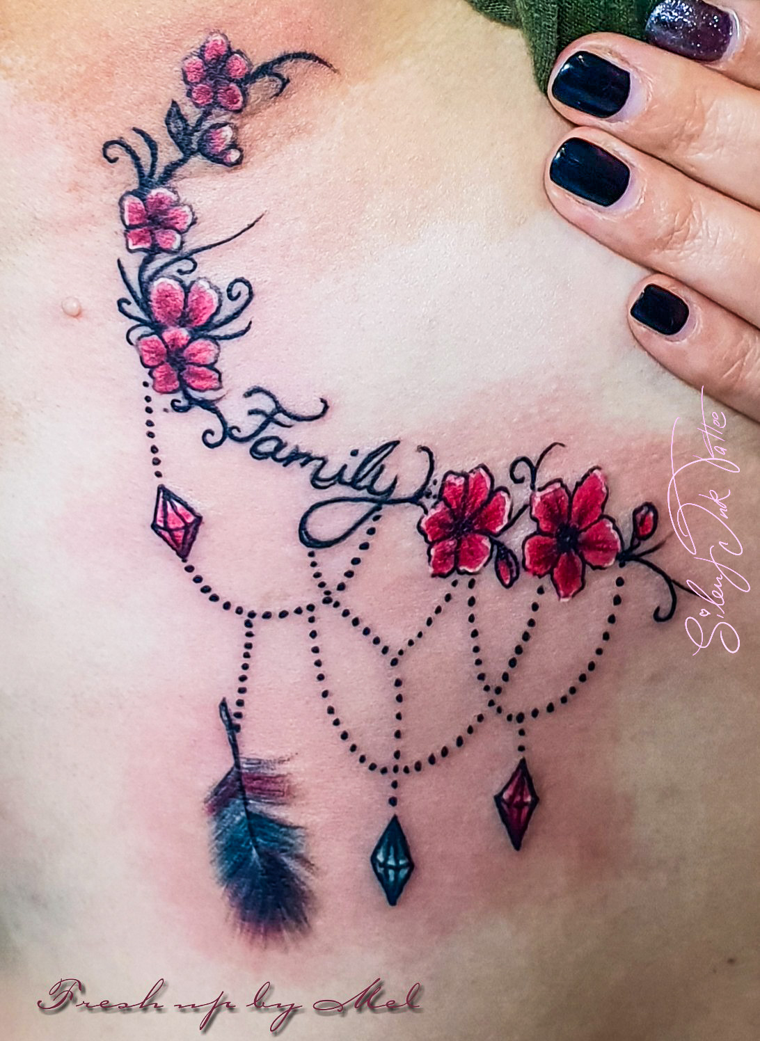 Silent Ink Tattoo, Lettering, Hannover, Mel, Schrift, Typo