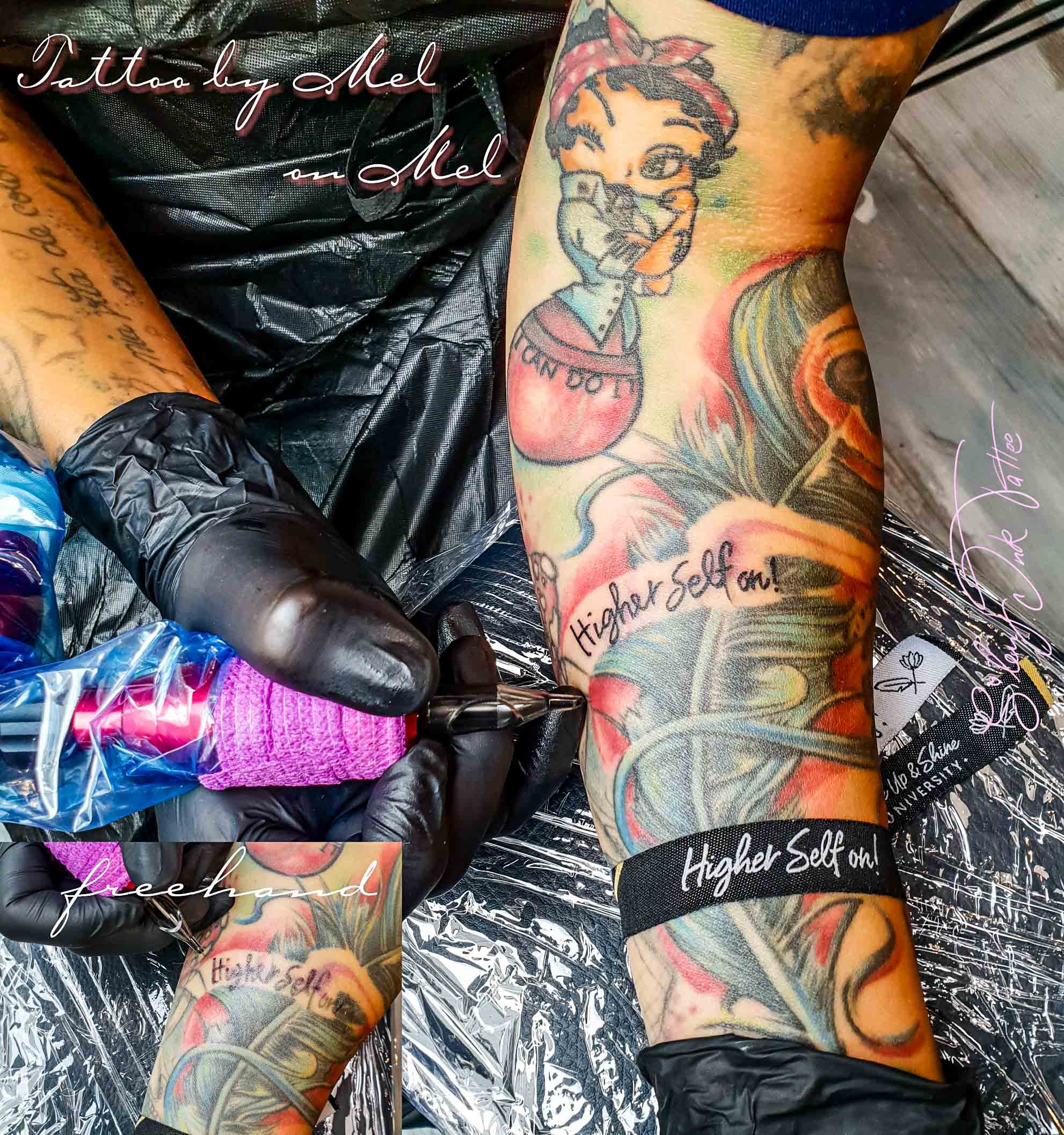 Silent Ink Tattoo, Lettering, Hannover, Mel, Schrift, Typo