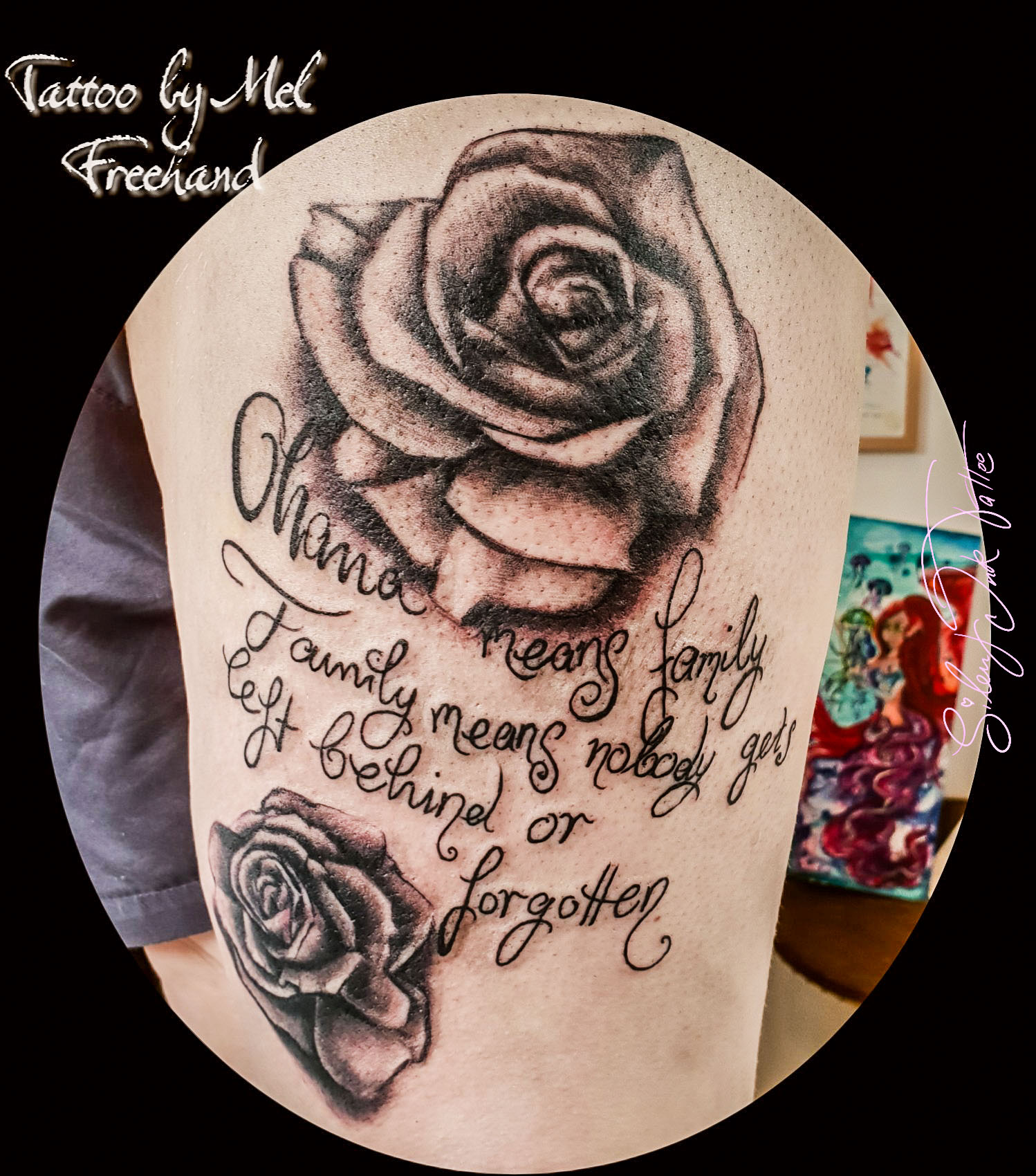 Silent Ink Tattoo, Lettering, Hannover, Mel, Schrift, Typo