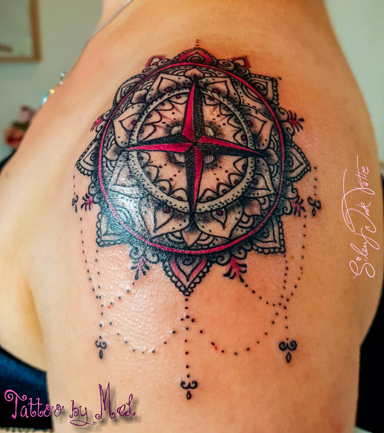 Silent Ink Tattoo - Mandala, Hannover, Mel, Symmetrie