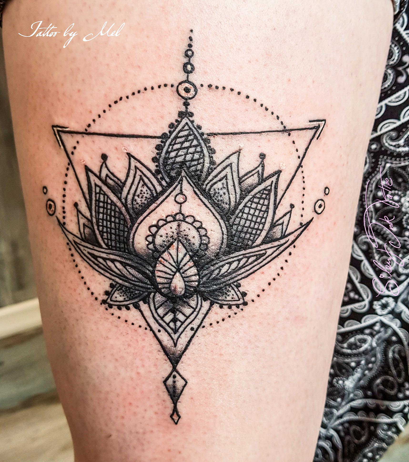 Silent Ink Tattoo - Mandala, Hannover, Mel, Symmetrie