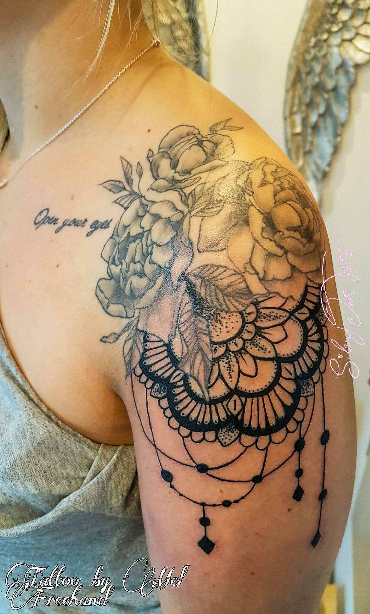 Silent Ink Tattoo - Mandala, Hannover, Mel, Symmetrie