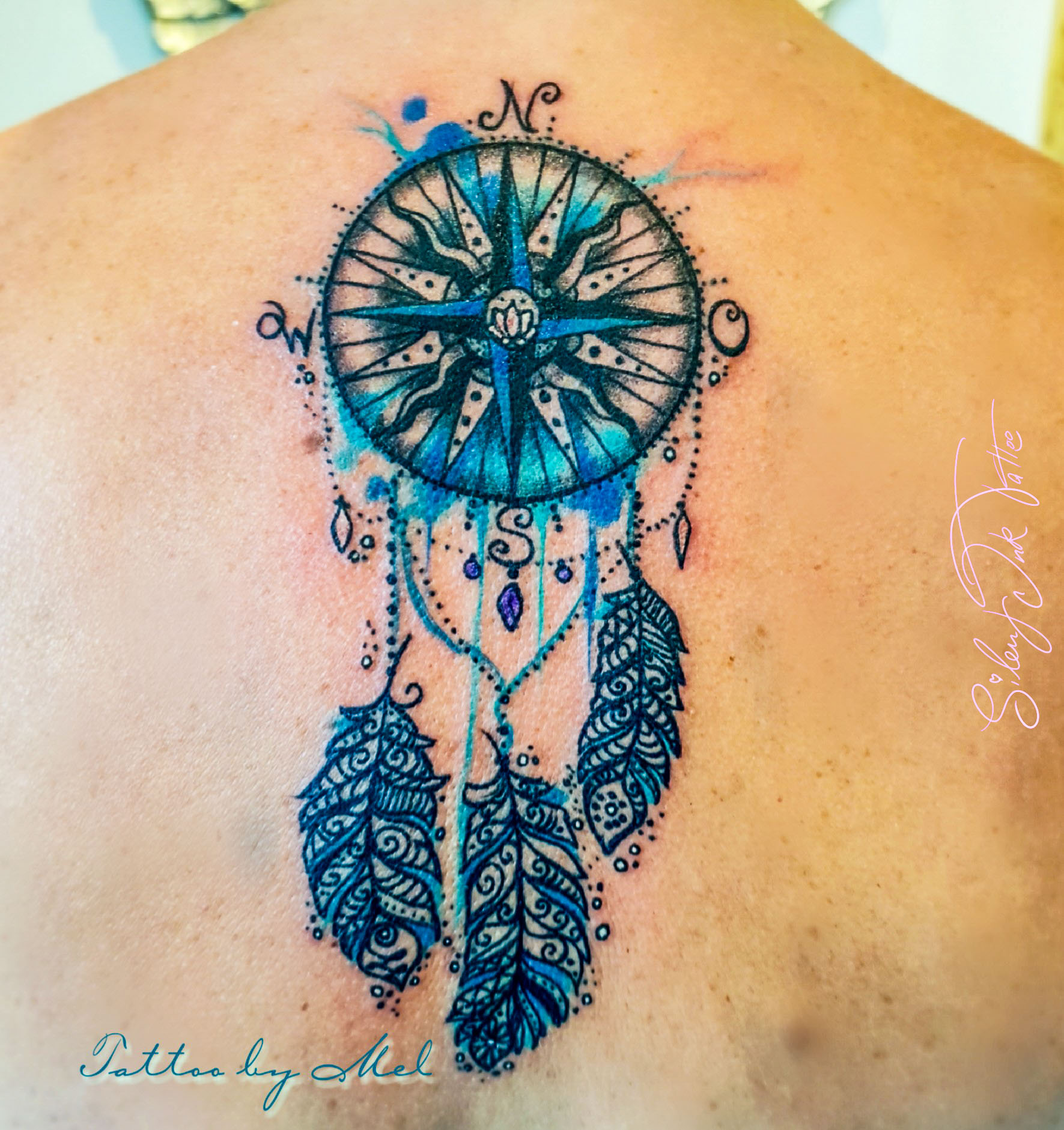 Silent Ink Tattoo - Mandala, Hannover, Mel, Symmetrie