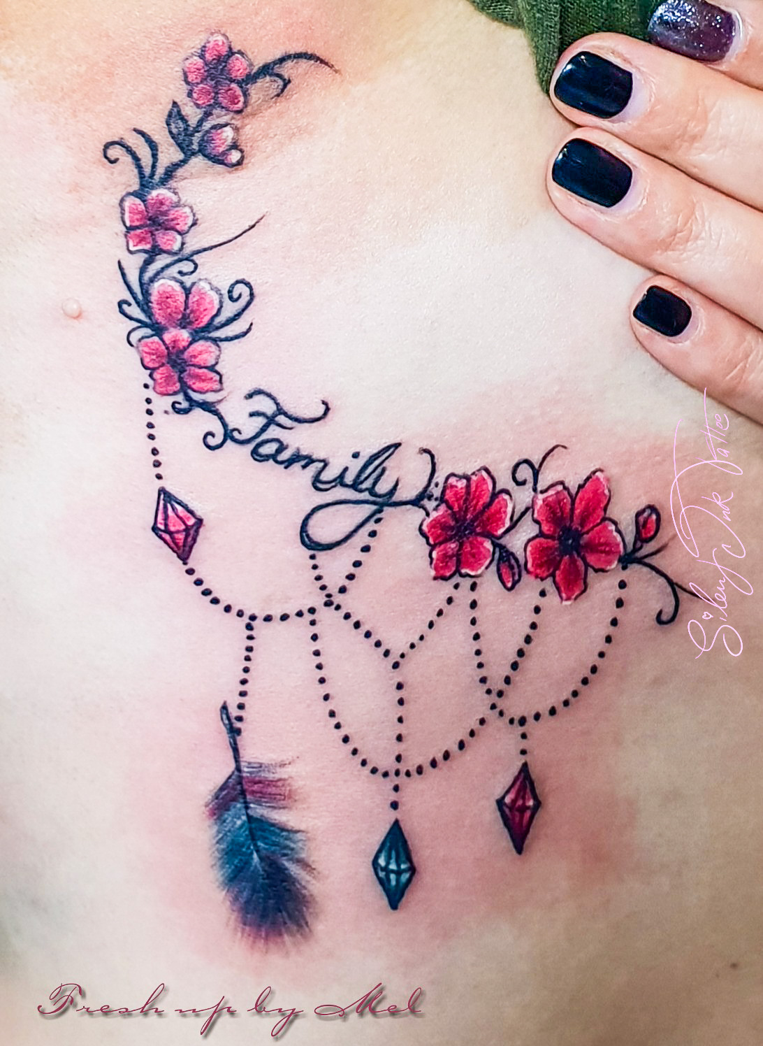Silent Ink Tattoo - Mandala, Hannover, Mel, Symmetrie