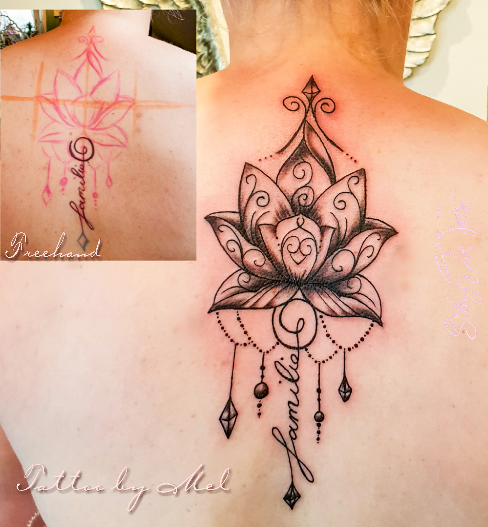 Silent Ink Tattoo - Mandala, Hannover, Mel, Symmetrie