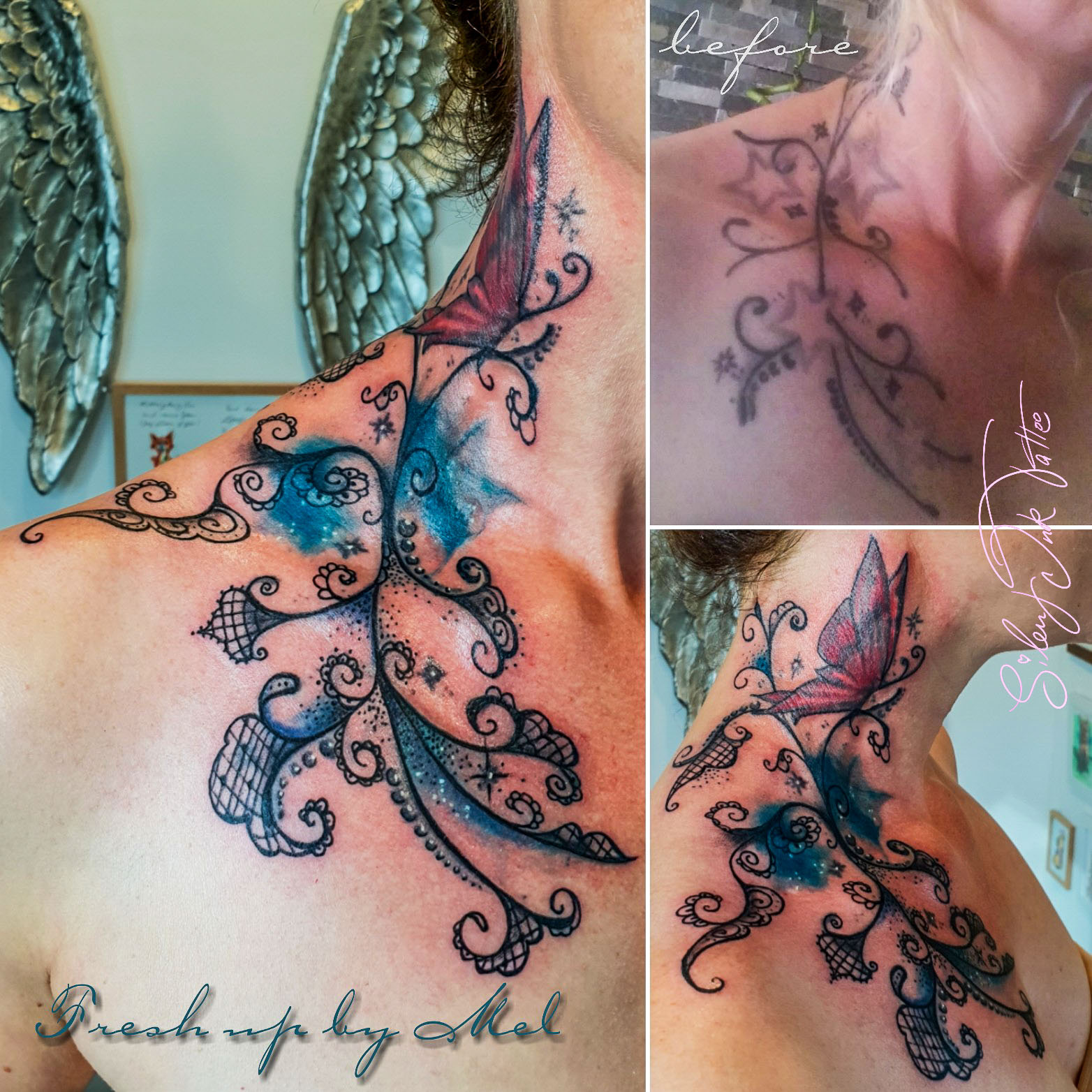 Silent Ink Tattoo - Mandala, Hannover, Mel, Symmetrie