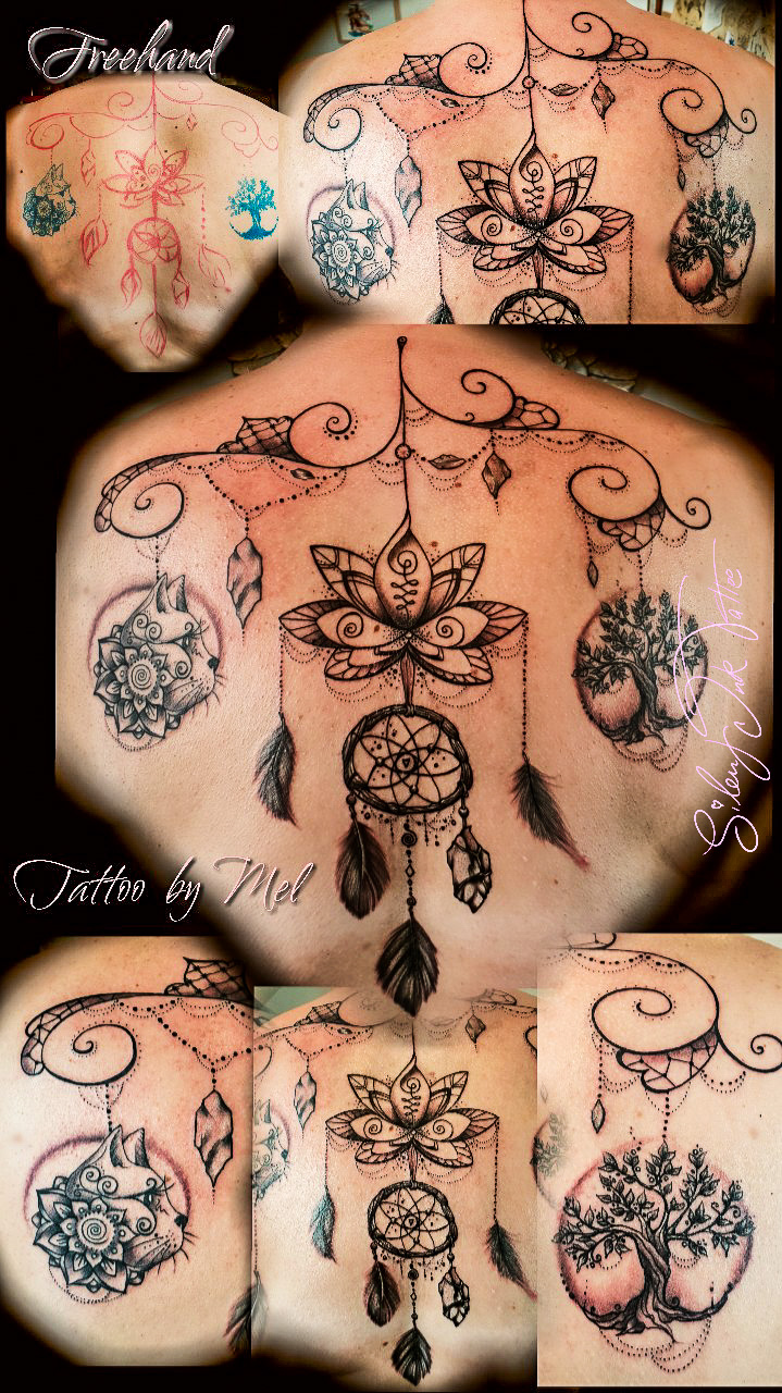 Silent Ink Tattoo - Mandala, Hannover, Mel, Symmetrie