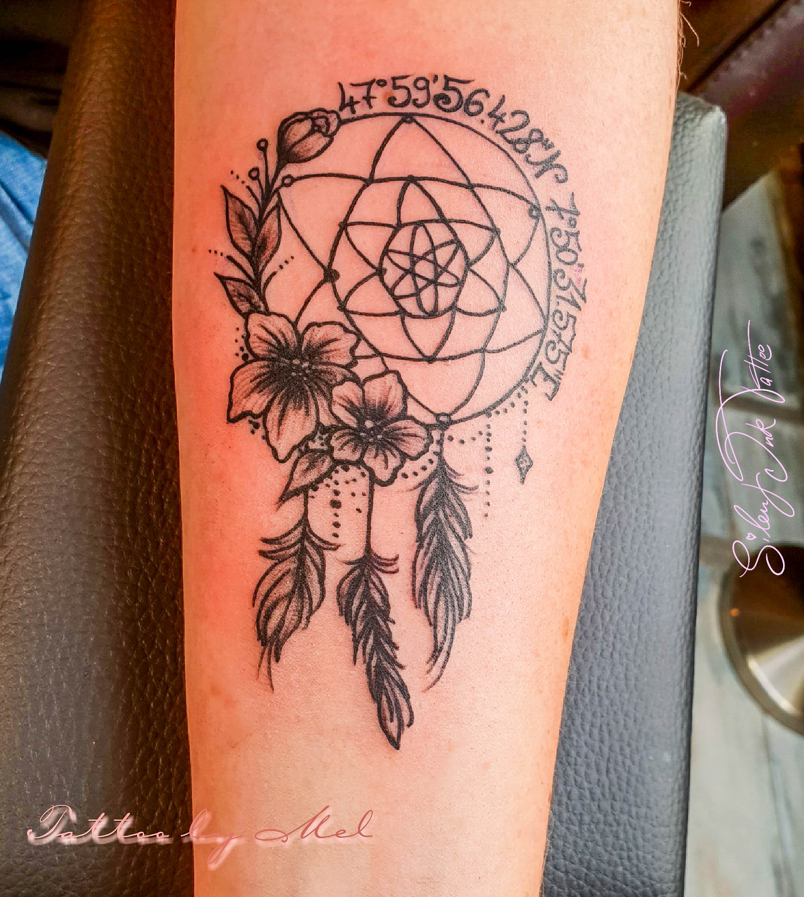 Silent Ink Tattoo - Mandala, Hannover, Mel, Symmetrie