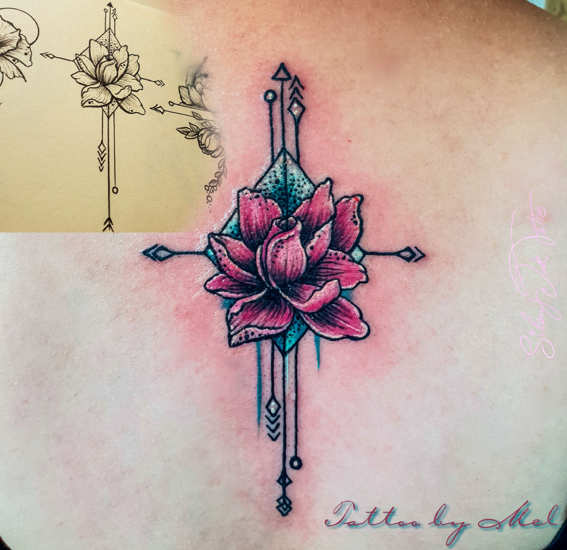 Silent Ink Tattoo - Mandala, Hannover, Mel, Symmetrie