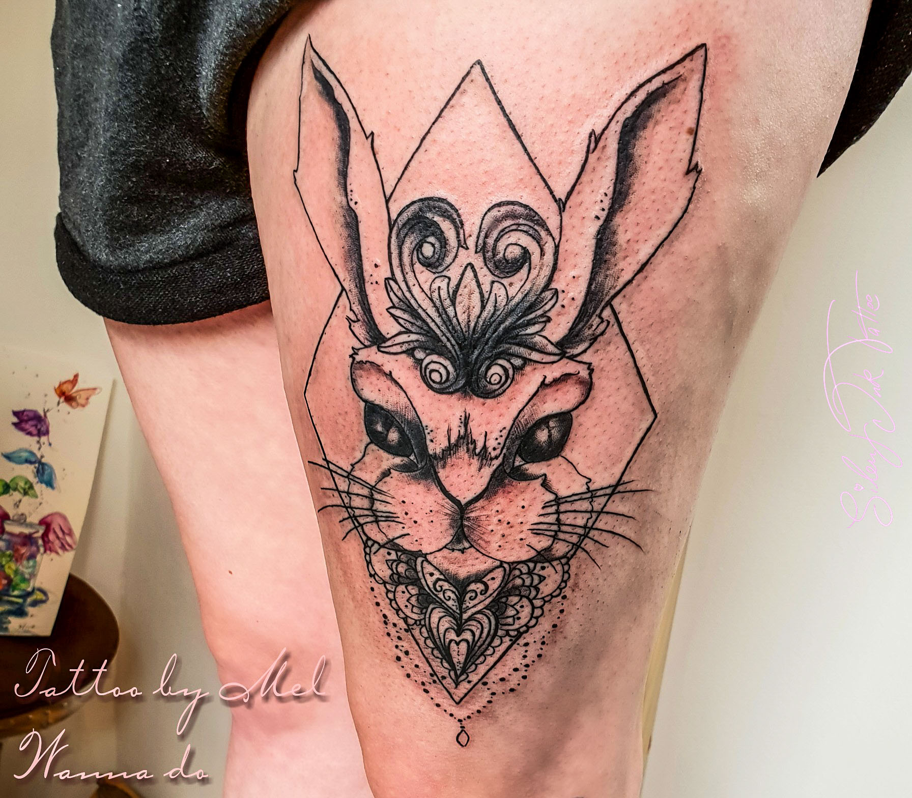 Silent Ink Tattoo - Mandala, Hannover, Mel, Symmetrie