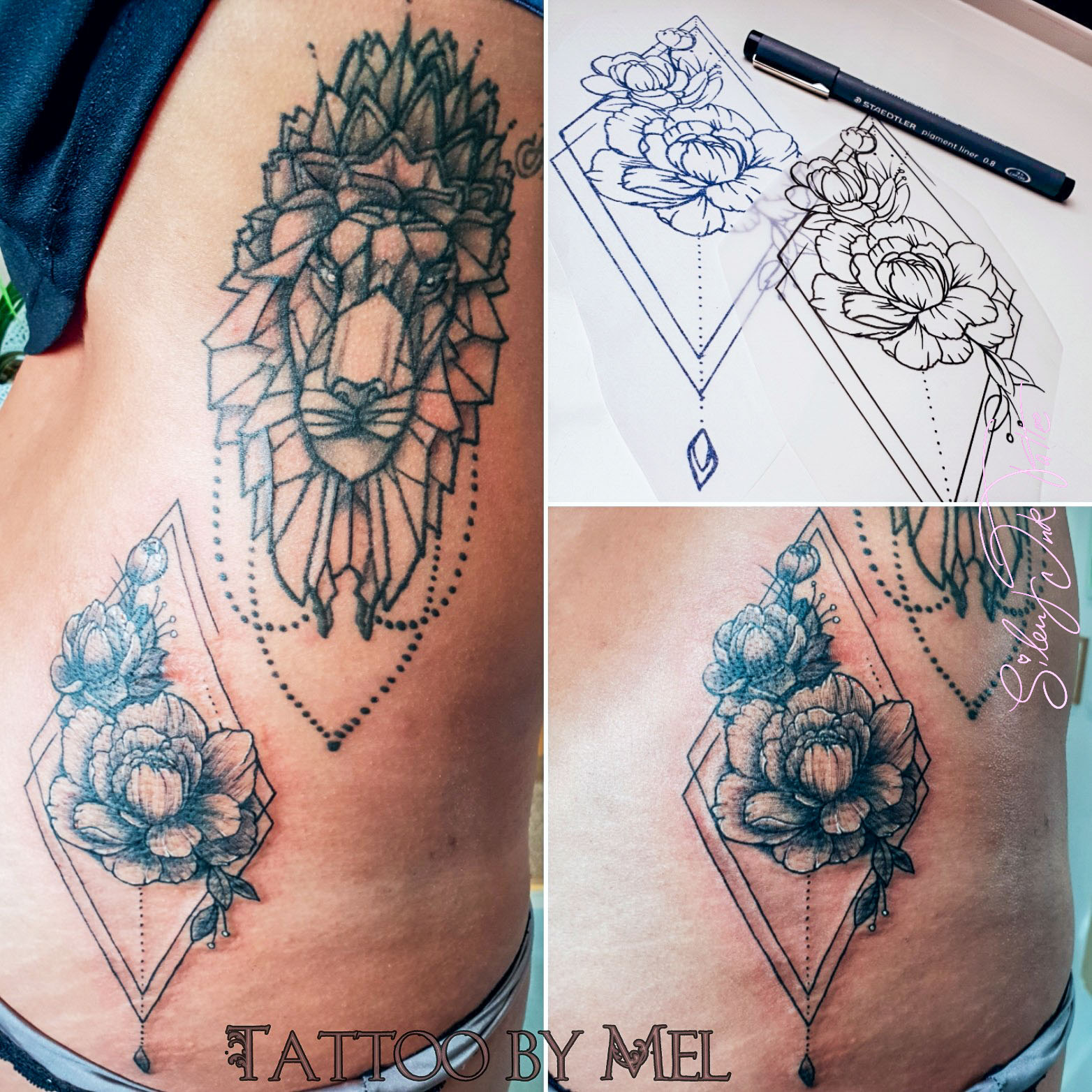 Silent Ink Tattoo - Mandala, Hannover, Mel, Symmetrie