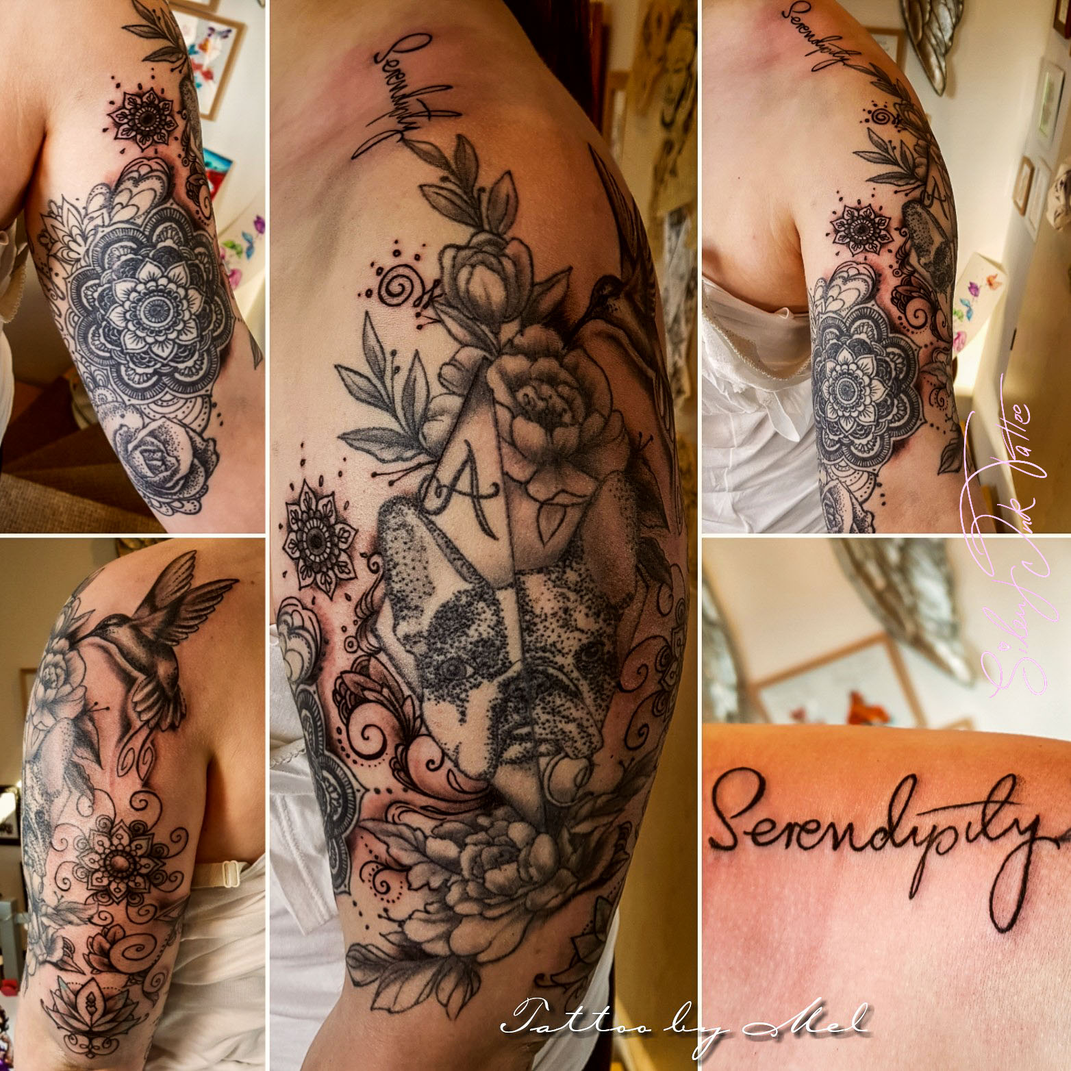 Silent Ink Tattoo - Mandala, Hannover, Mel, Symmetrie