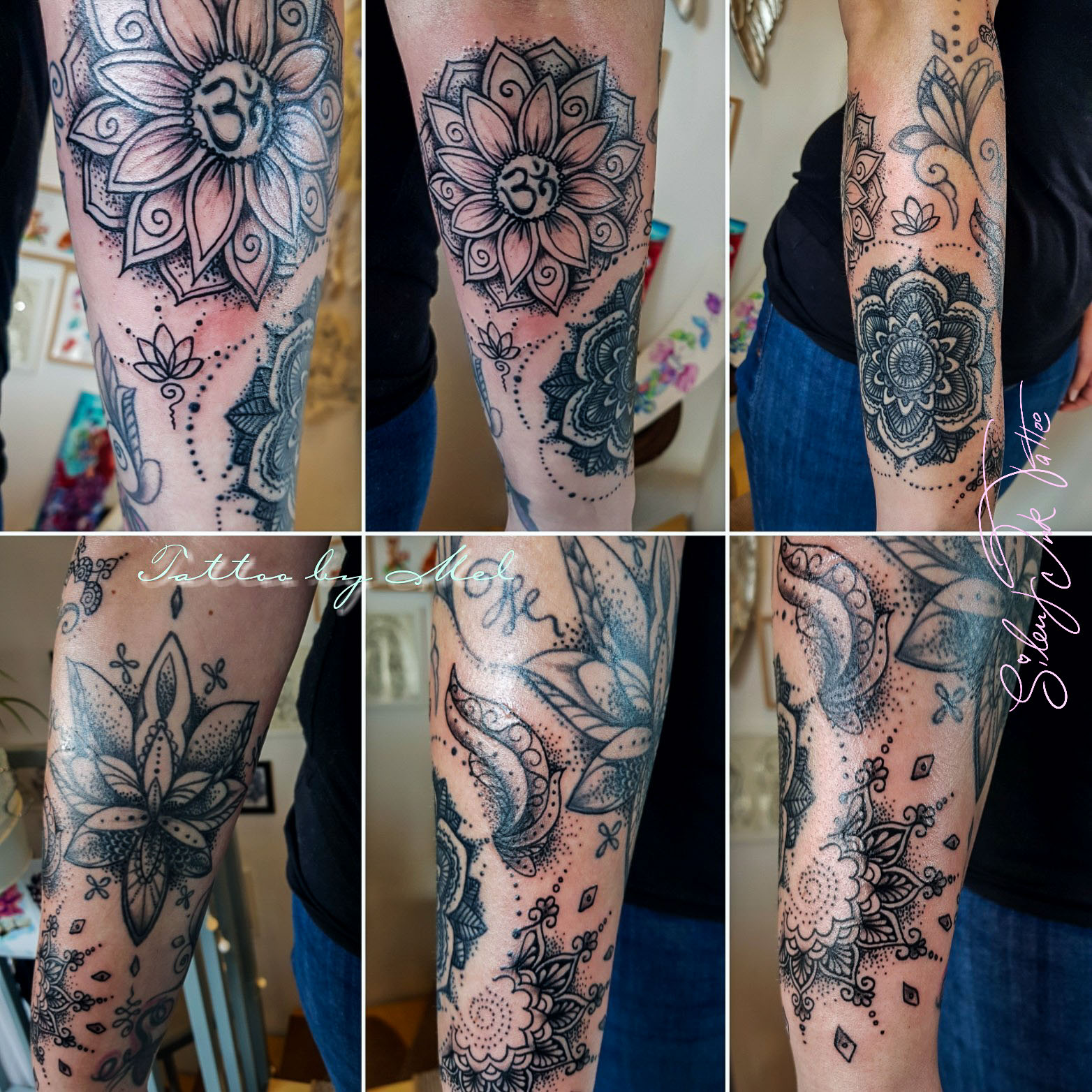 Silent Ink Tattoo - Mandala, Hannover, Mel, Symmetrie