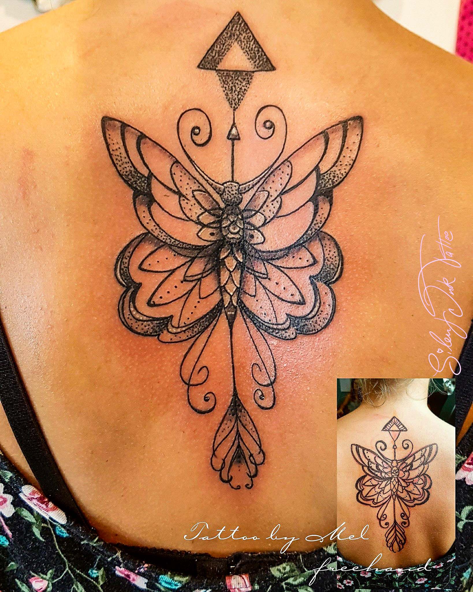 Silent Ink Tattoo - Mandala, Hannover, Mel, Symmetrie