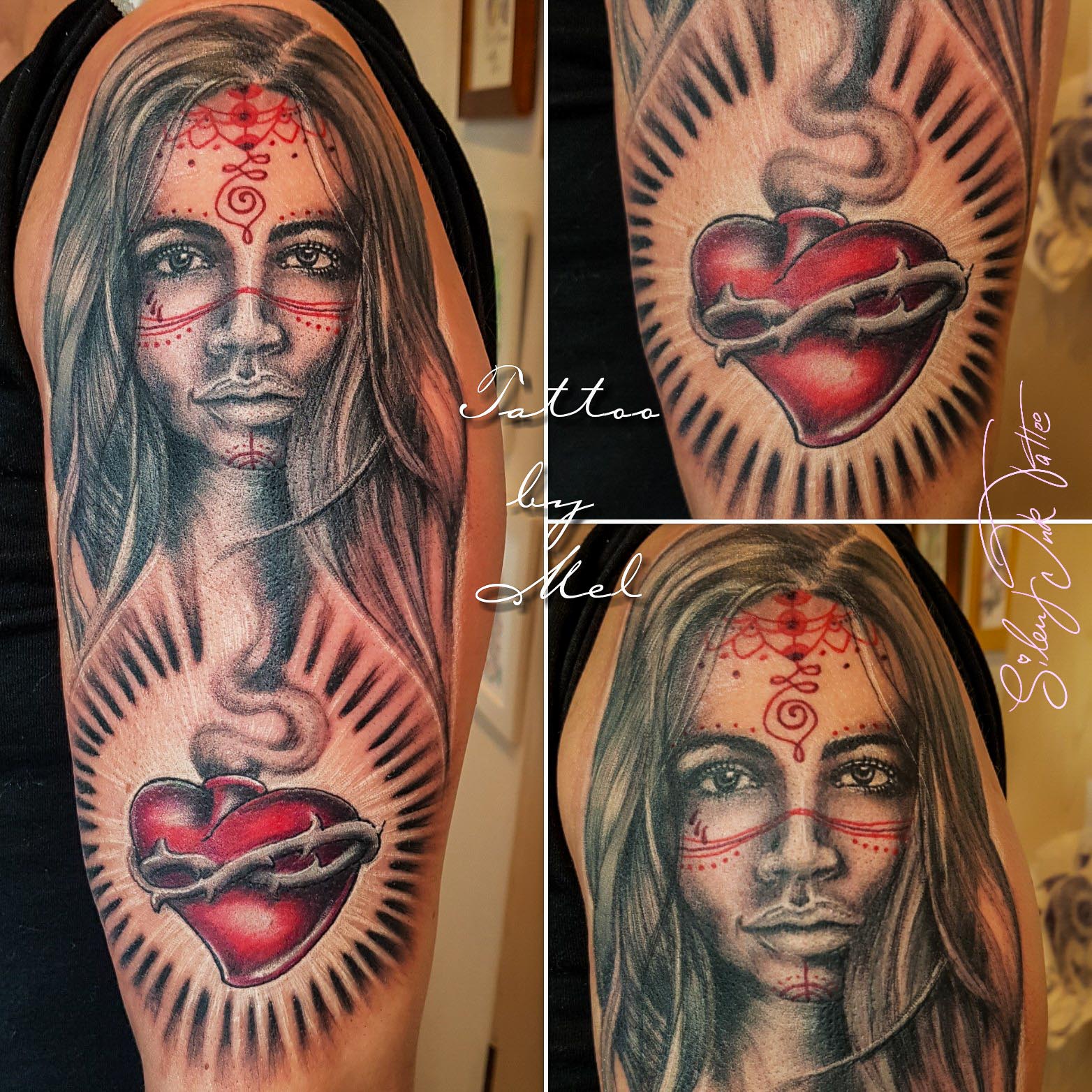Silent Ink Tatto, Portrait, Hannover, Mel, farbig