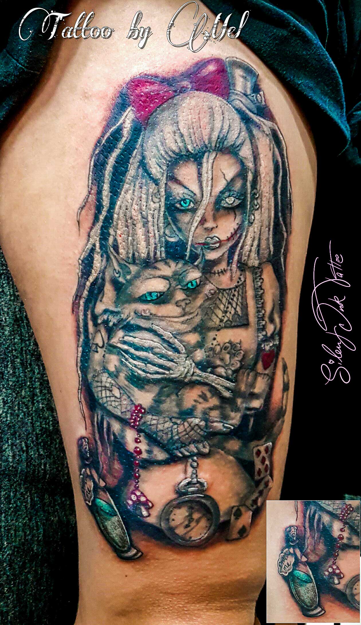 Silent Ink Tattoo, Portrait, Hannover, Mel, farbig