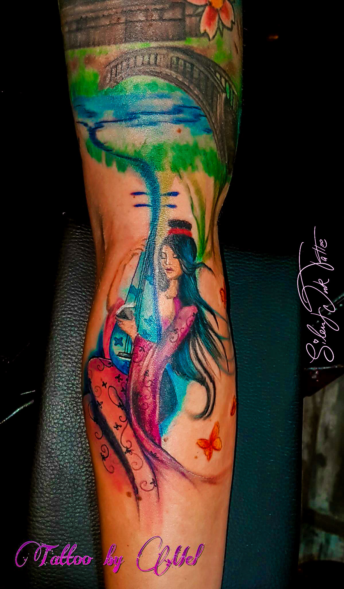 Silent Ink Tattoo, Portrait, Hannover, Mel, farbig