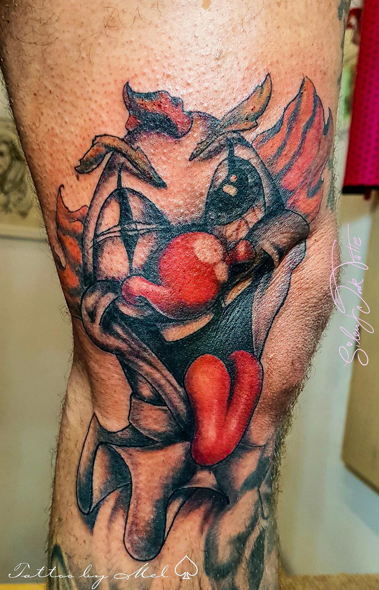 Silent Ink Tattoo, Portrait, Hannover, Mel, farbig