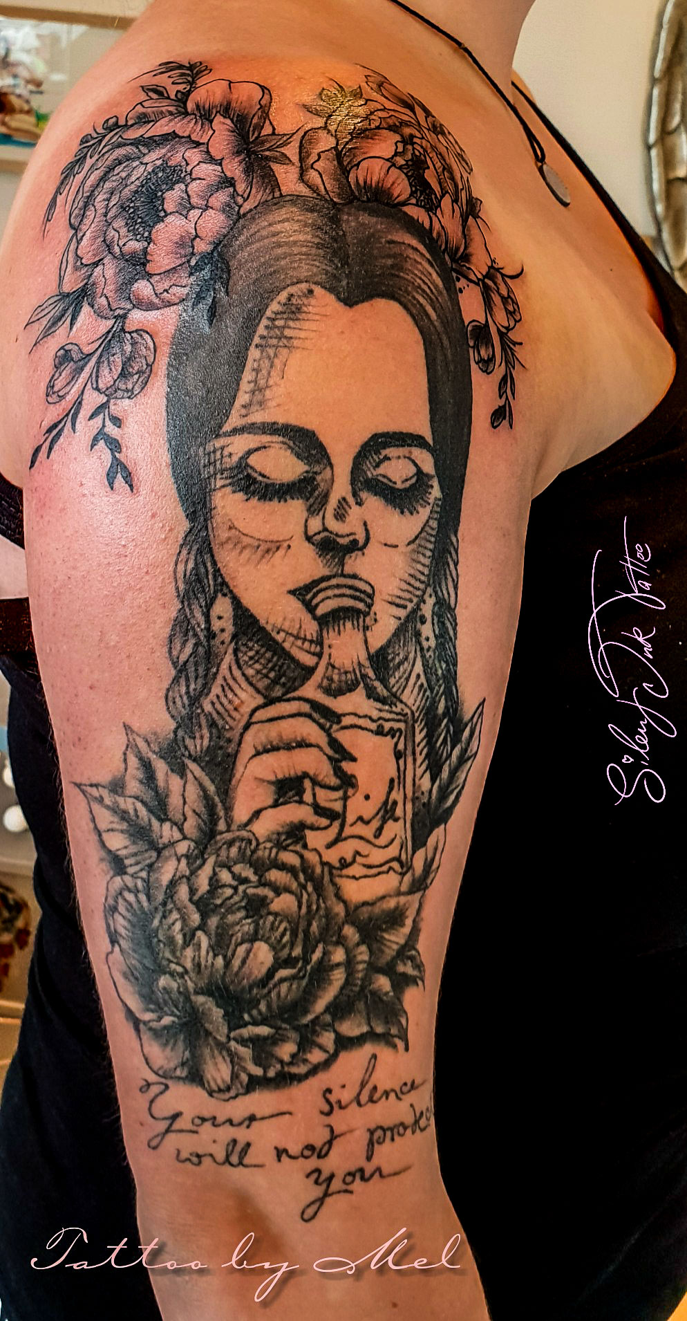 Silent Ink Tattoo, Portrait, Hannover, Mel, farbig