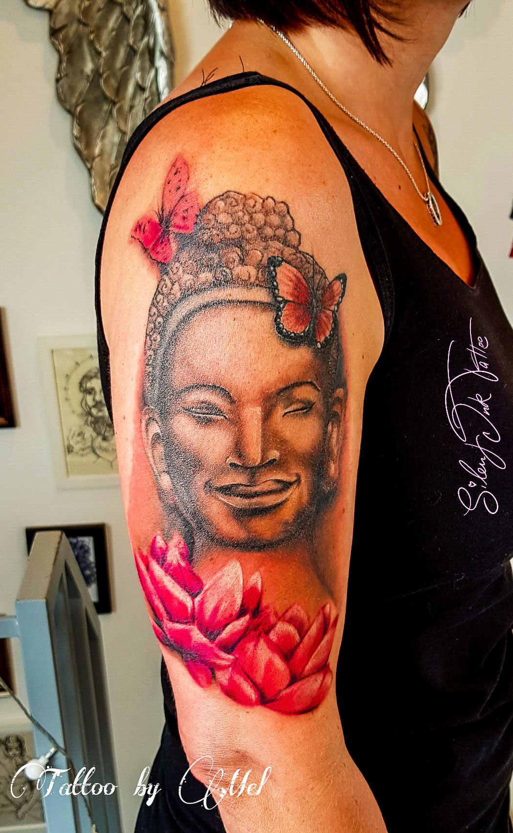 Silent Ink Tattoo, Portrait, Hannover, Mel, farbig